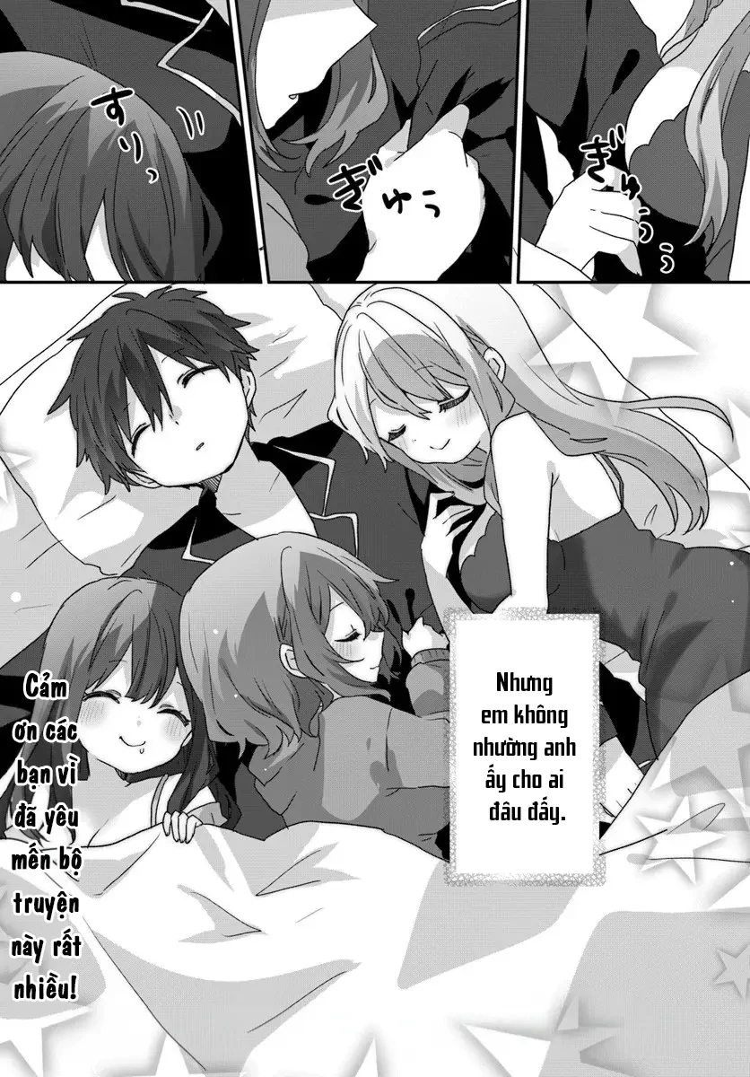Ba Mỹ Nữ Mà Ai Cũng Đồn Trong Trường, Hóa Ra Là Những Cô Em Gái Thất Lạc Của Mình Sao. Chapter  11 - 32
