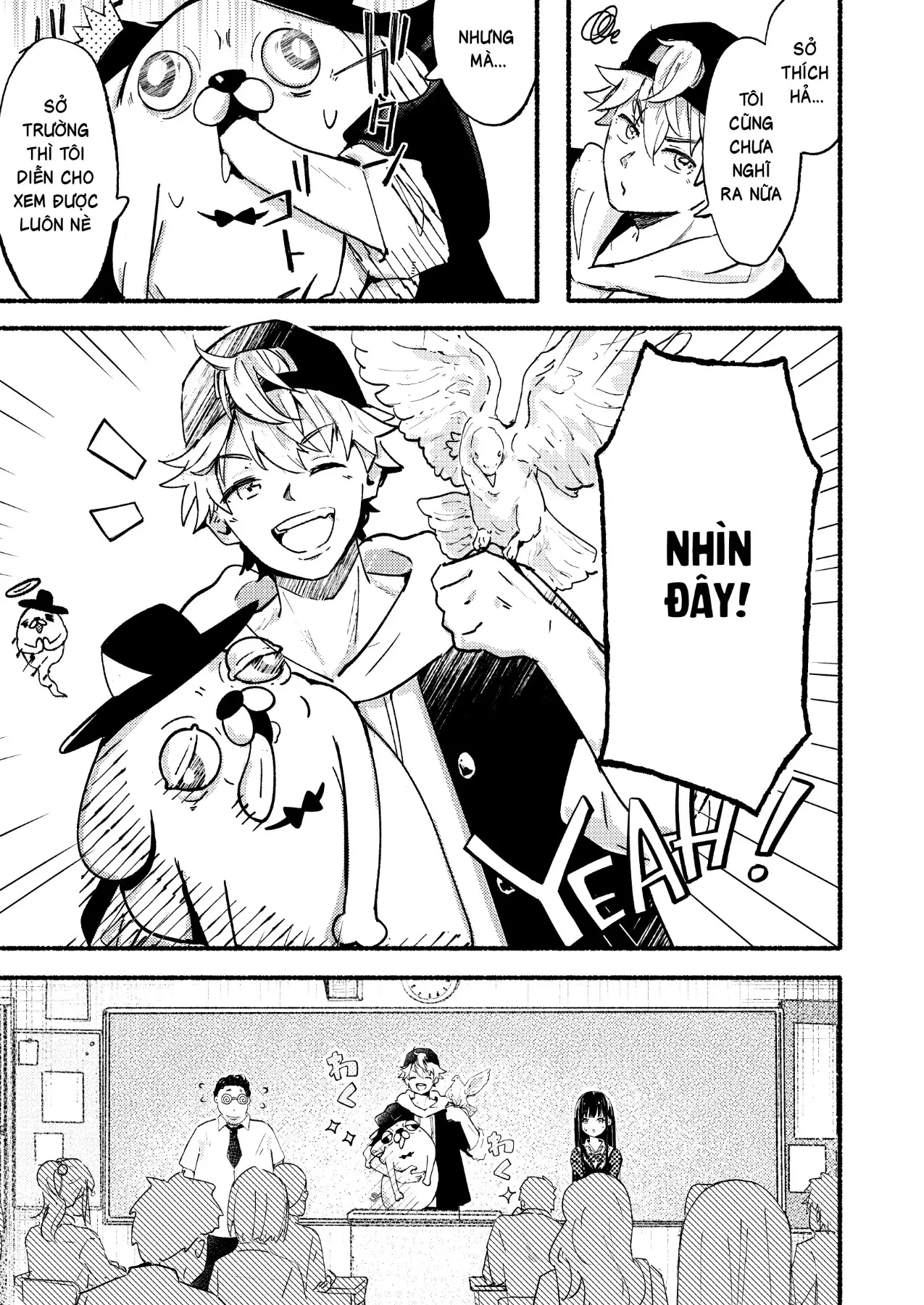 Cậu Bạn Bàn Bên Có Gì Đó Kỳ Kỳ Thì Phải? Chapter 1 - 5