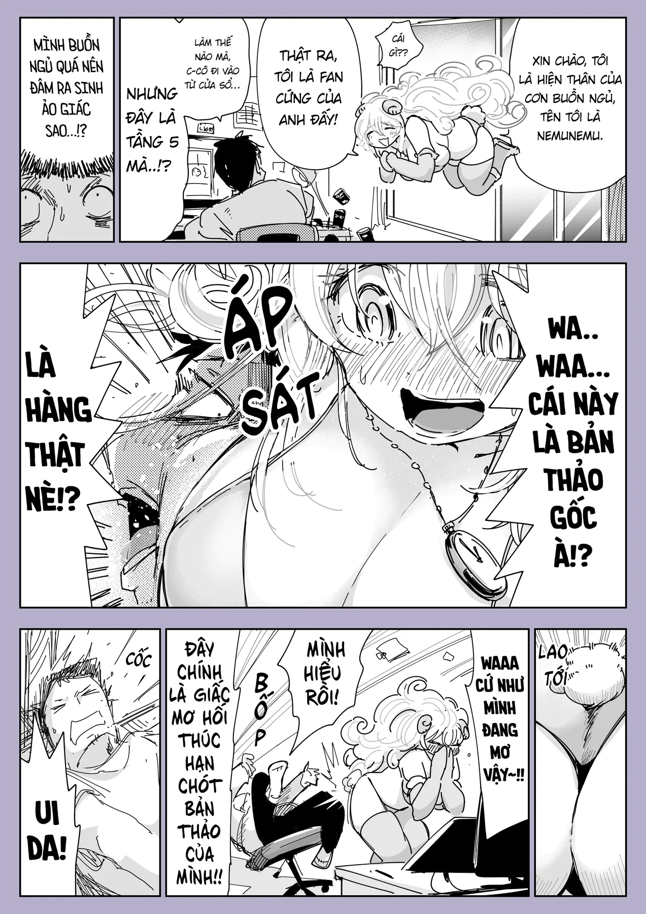 Cơn Buồn Ngủ Ập Tới Oneshot - 2