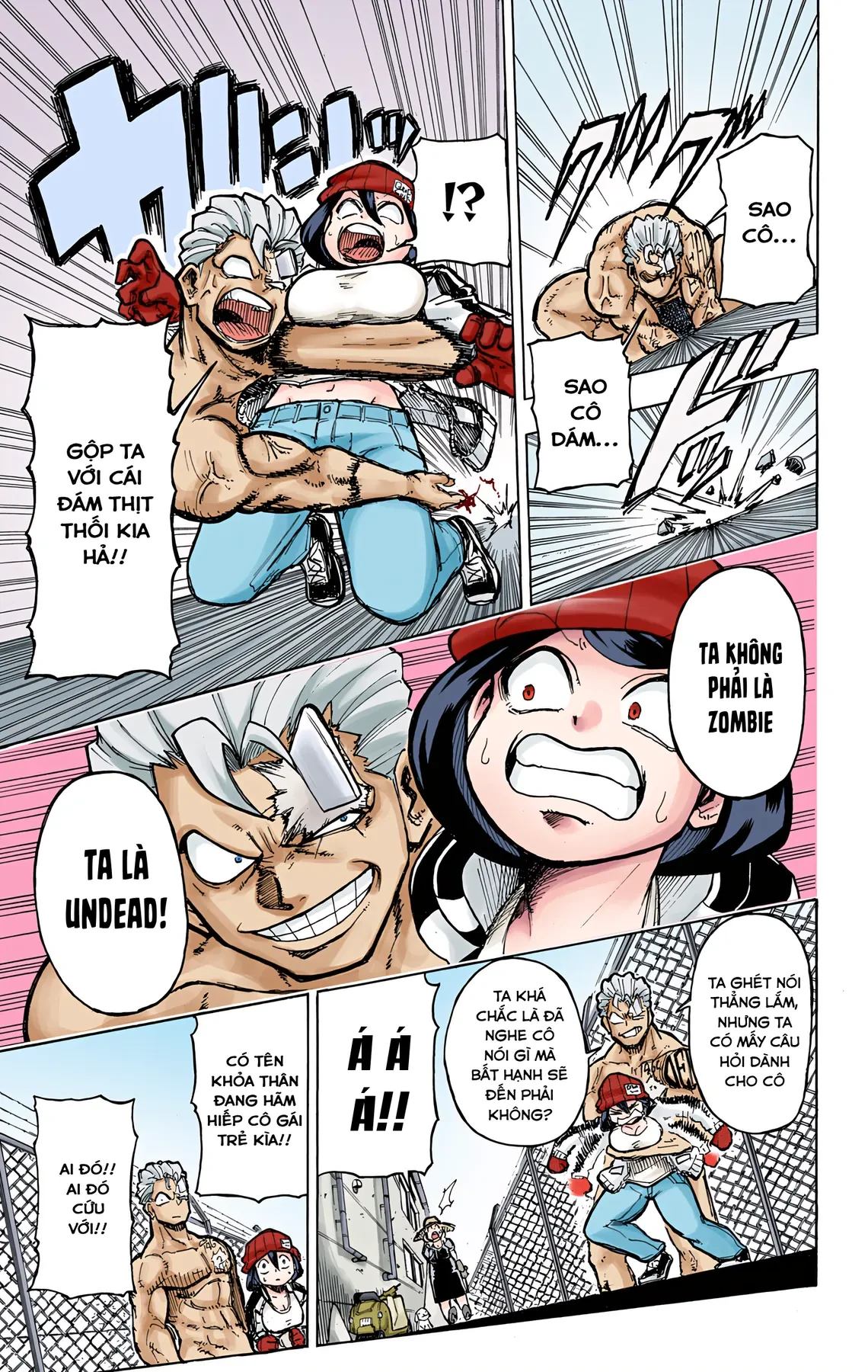 Undead Unluck Có Màu Chapter 1 - 13