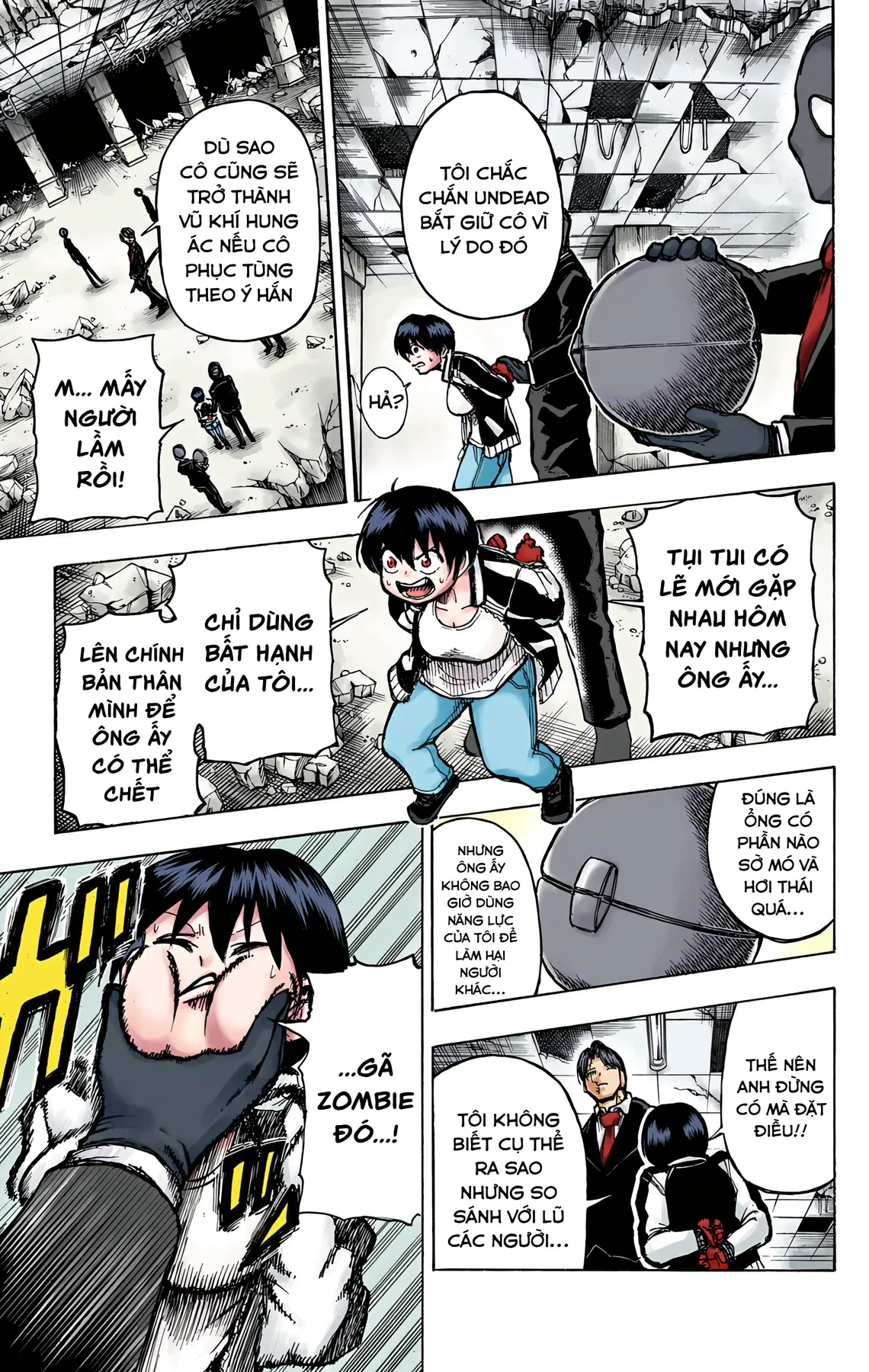 Undead Unluck Có Màu Chapter 1 - 35