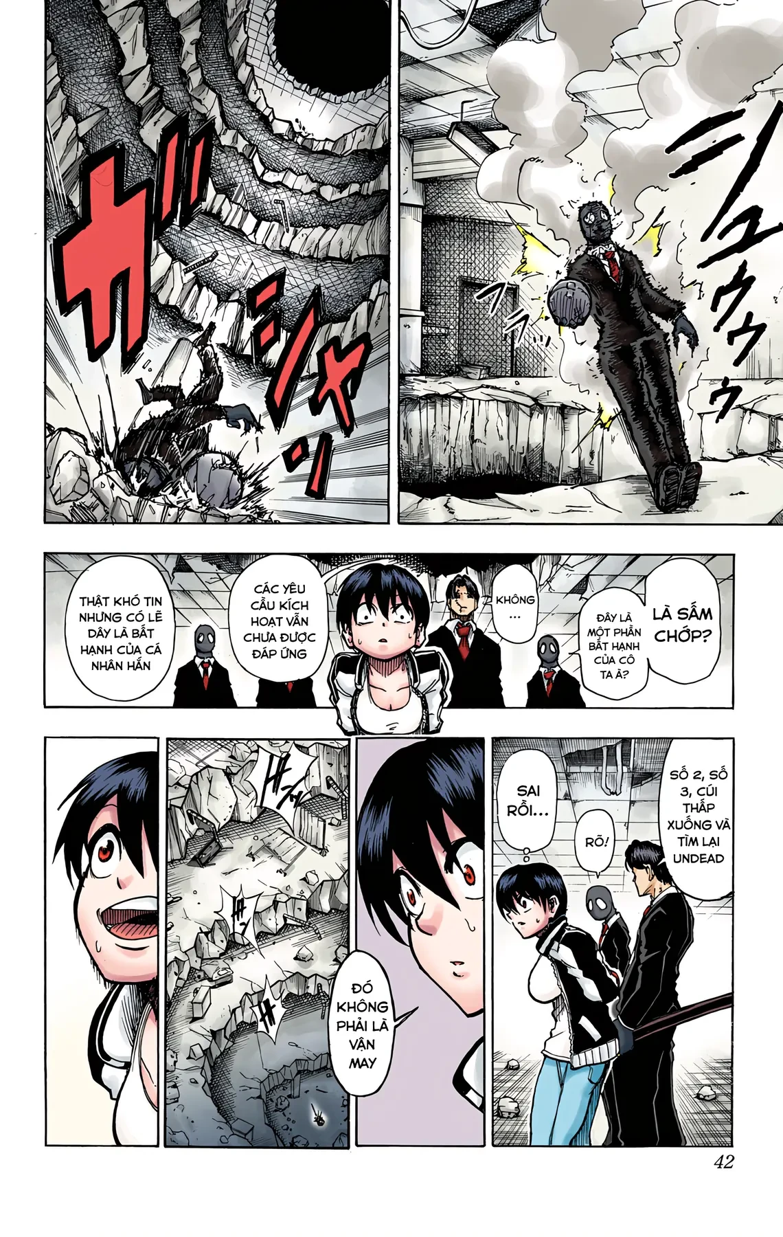 Undead Unluck Có Màu Chapter 1 - 38