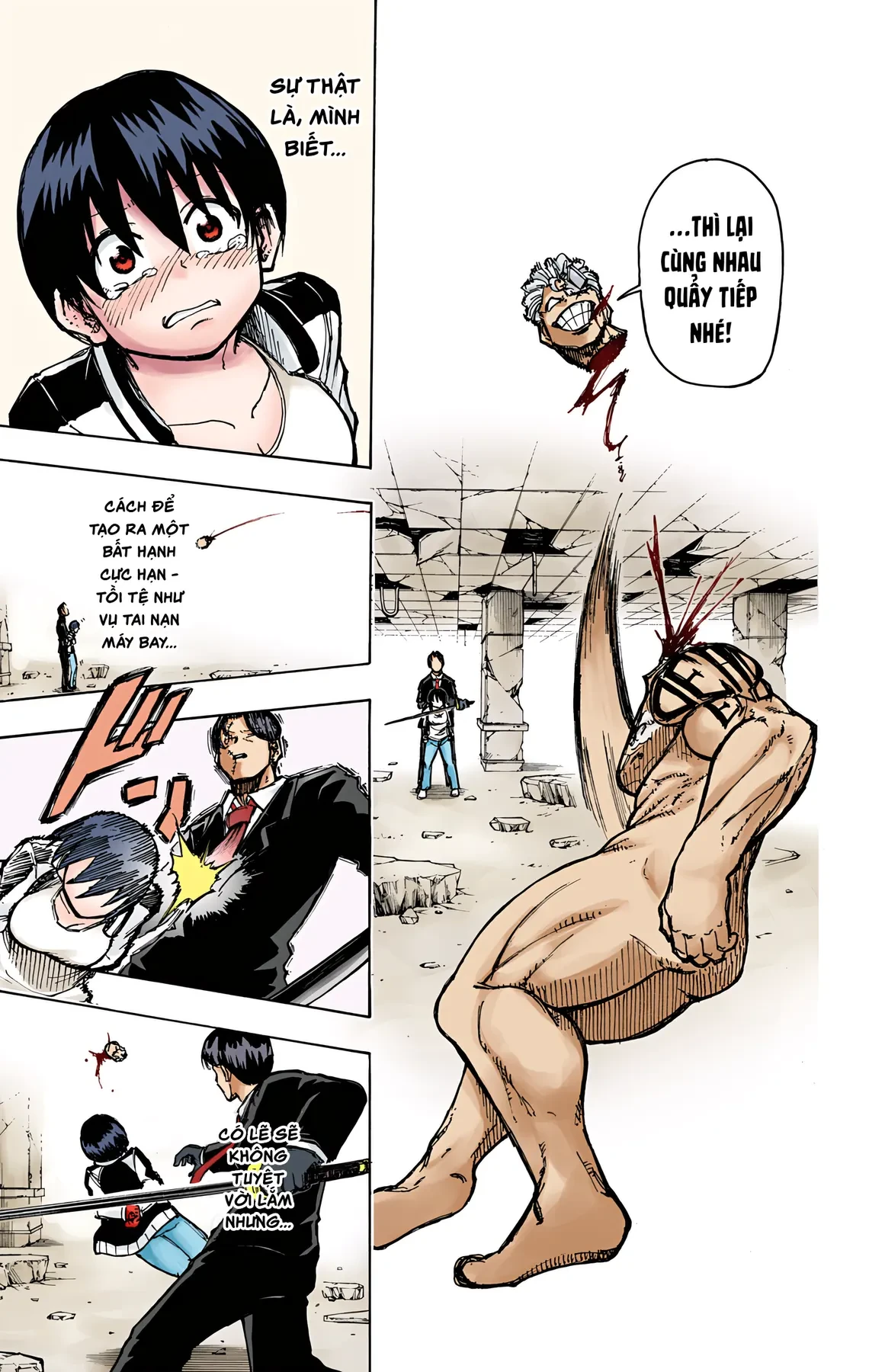 Undead Unluck Có Màu Chapter 1 - 45