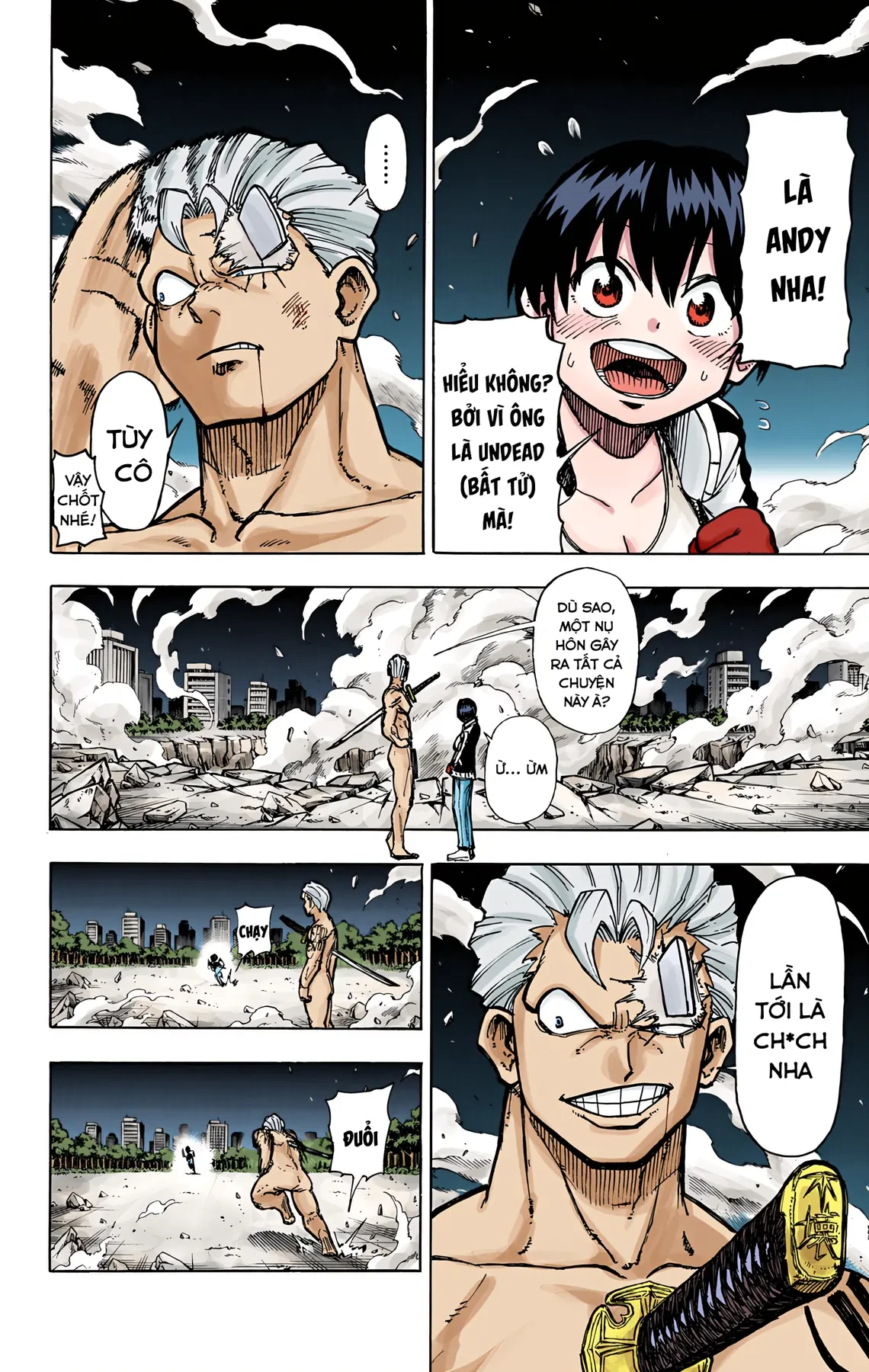 Undead Unluck Có Màu Chapter 1 - 53