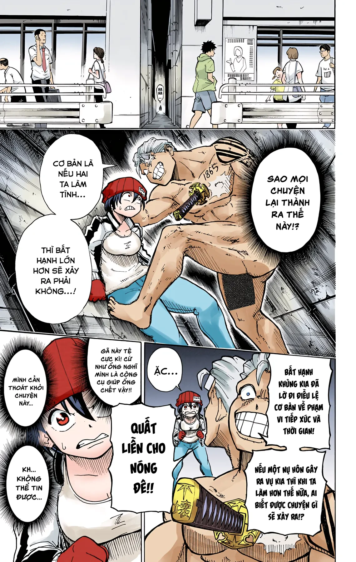 Undead Unluck Có Màu Chapter 2 - 3