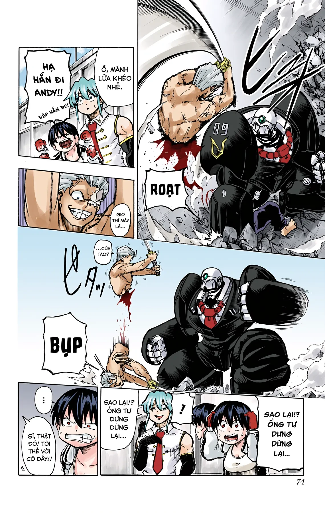 Undead Unluck Có Màu Chapter 2 - 14