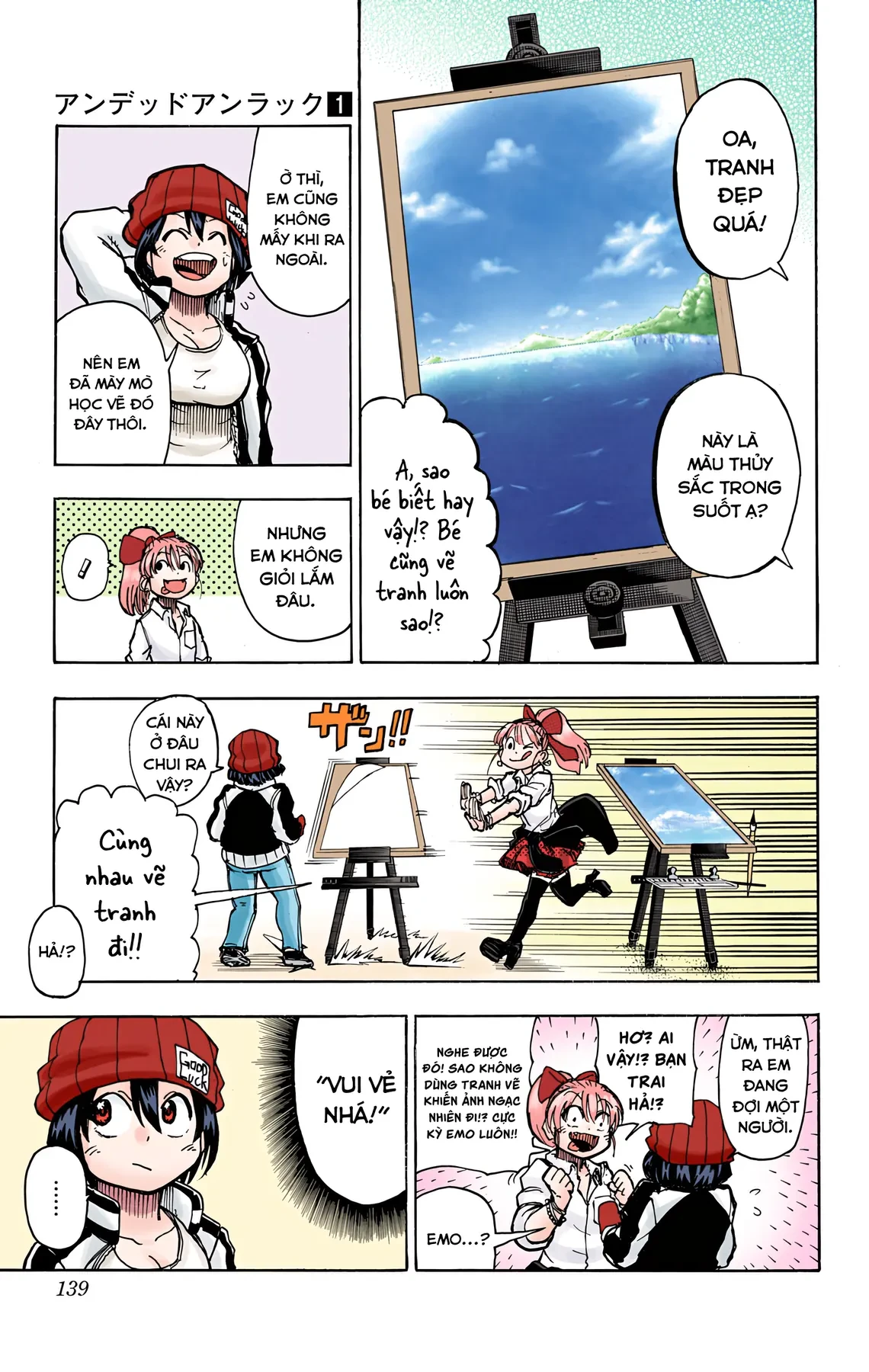 Undead Unluck Có Màu Chapter 5 - 8