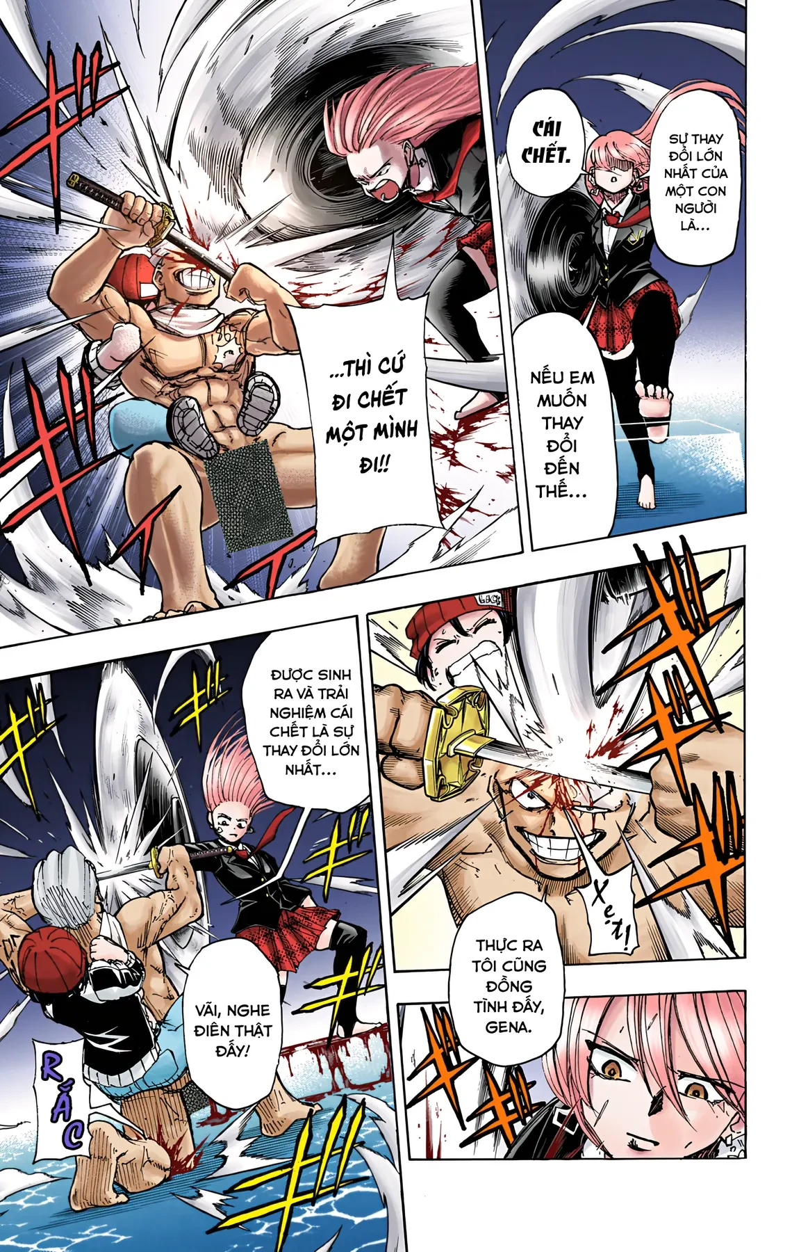 Undead Unluck Có Màu Chapter 7 - 14
