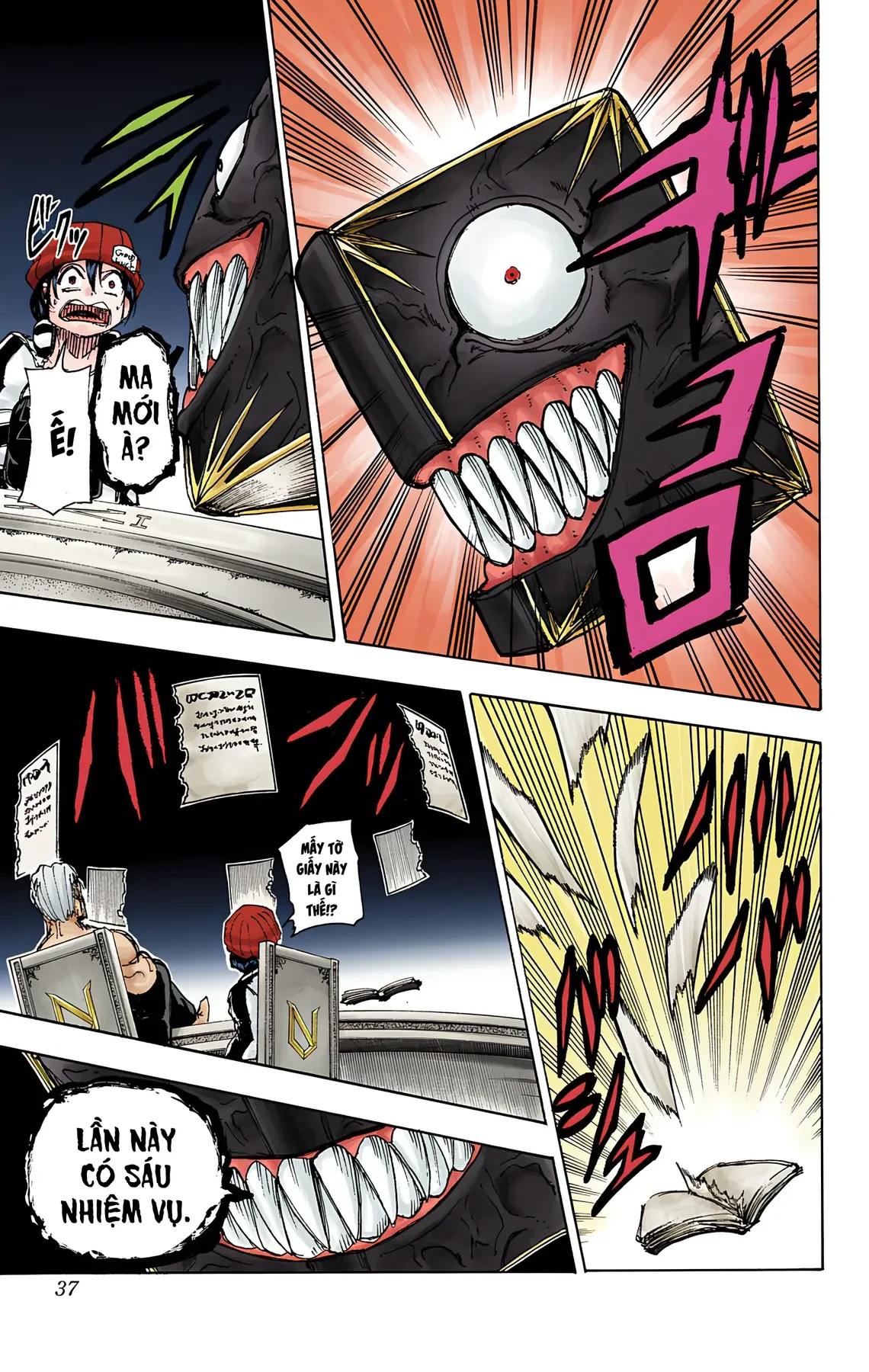 Undead Unluck Có Màu Chapter 9 - 8
