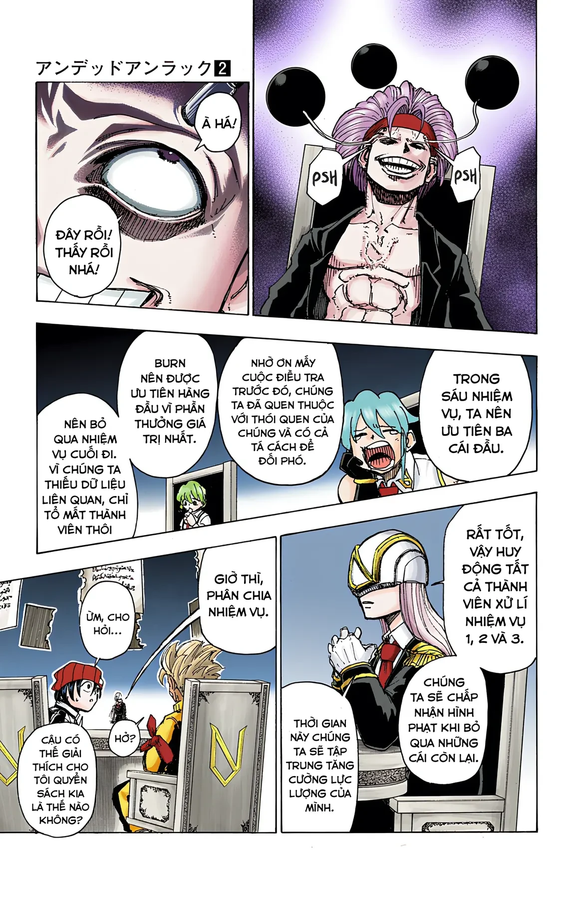 Undead Unluck Có Màu Chapter 9 - 11