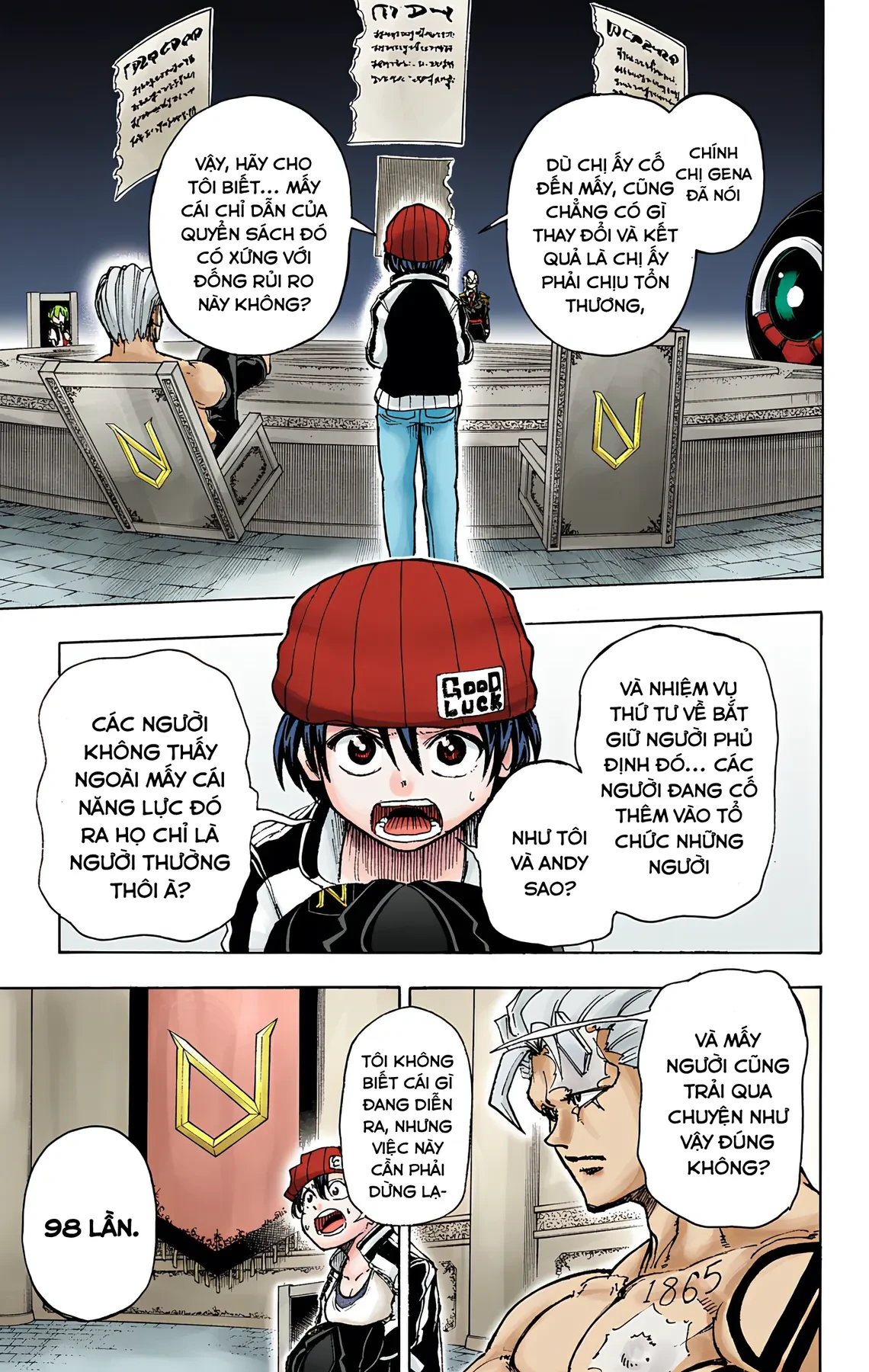 Undead Unluck Có Màu Chapter 9 - 13