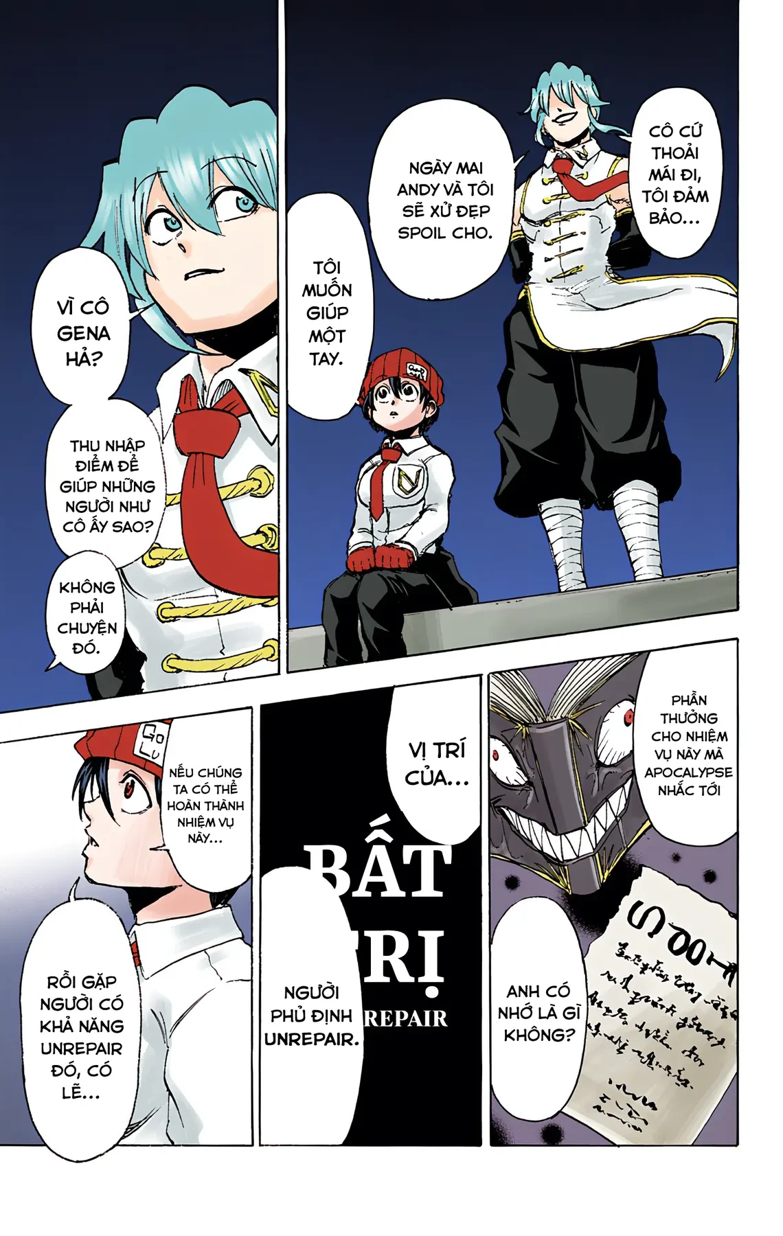 Undead Unluck Có Màu Chapter 11 - 10