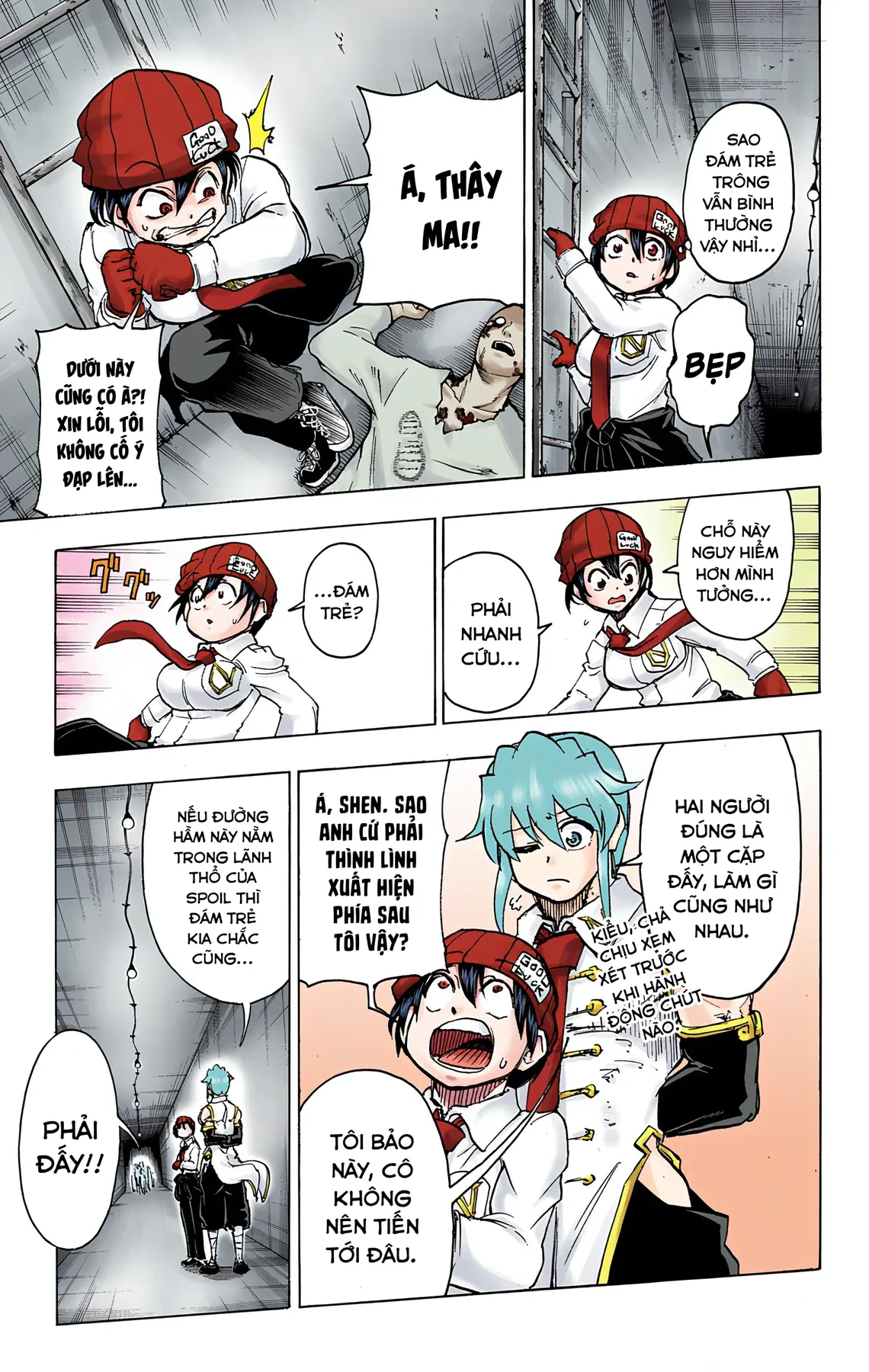 Undead Unluck Có Màu Chapter 13 - 4