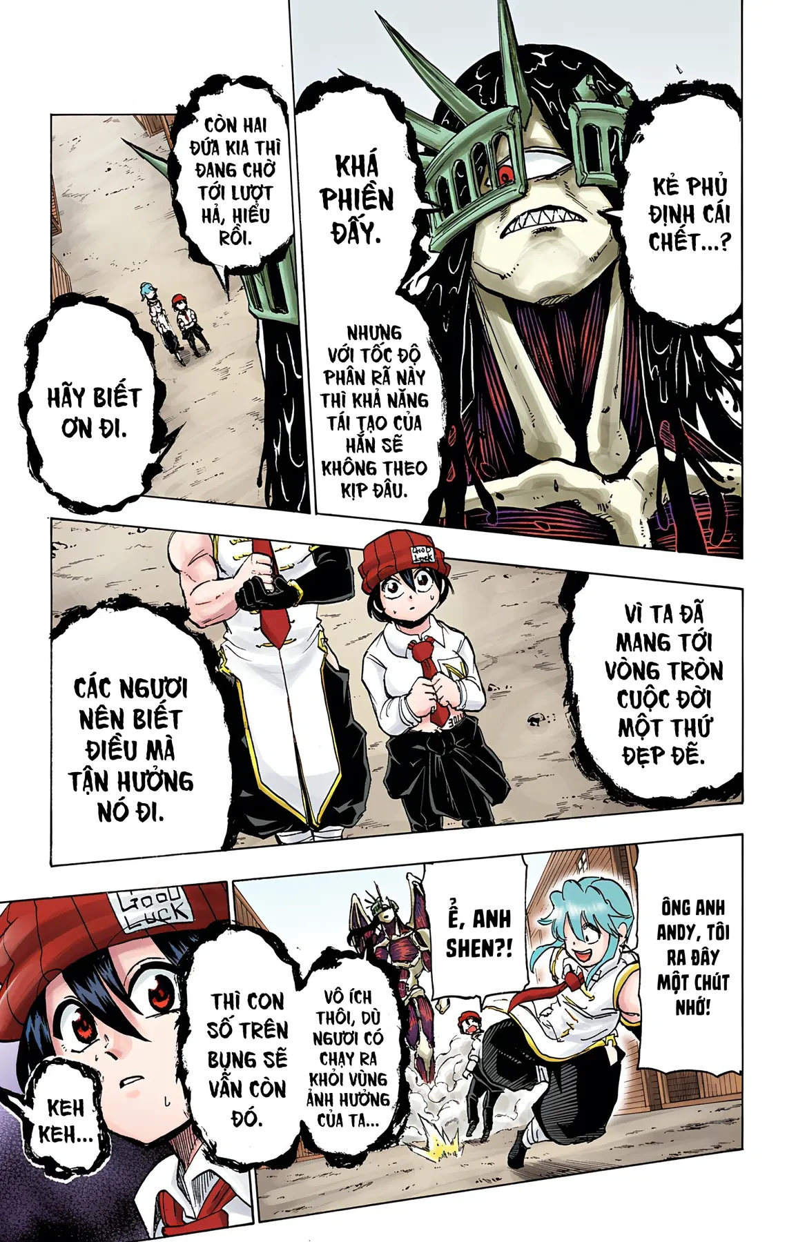 Undead Unluck Có Màu Chapter 14 - 15