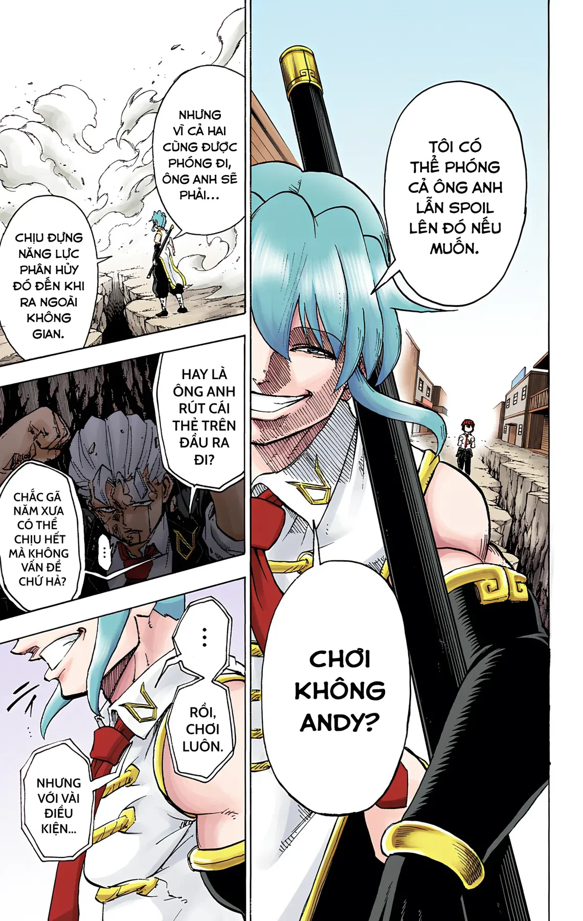 Undead Unluck Có Màu Chapter 15 - 17