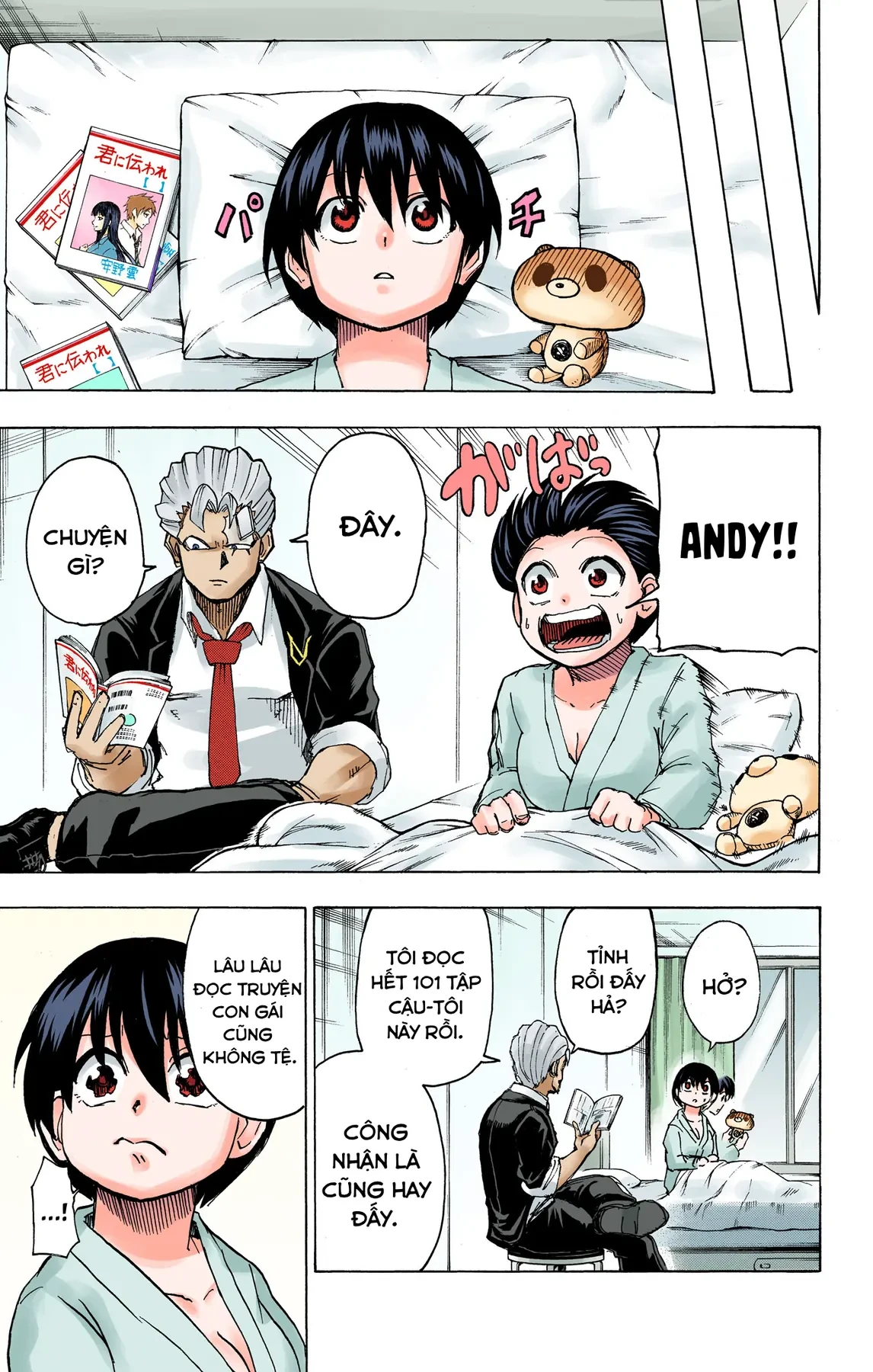Undead Unluck Có Màu Chapter  19 - 4