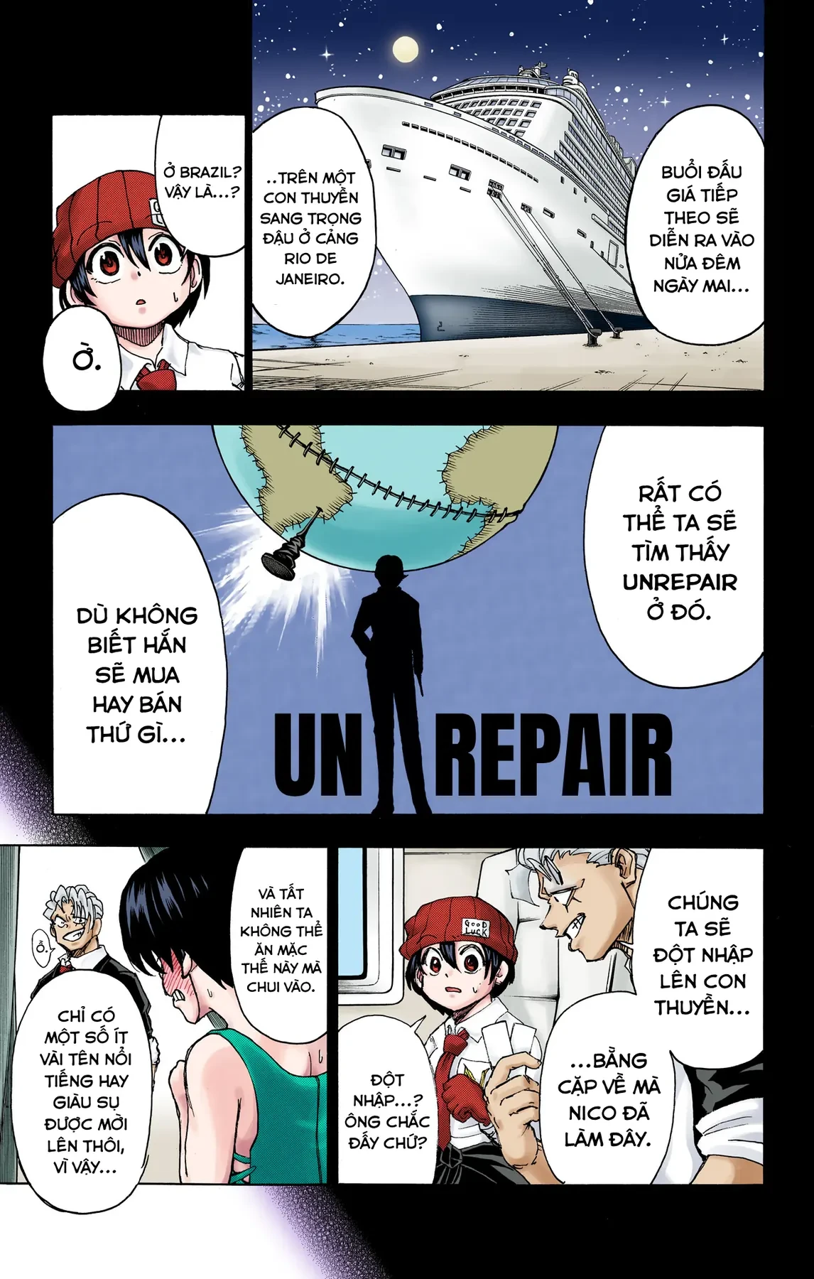 Undead Unluck Có Màu Chapter  21 - 6