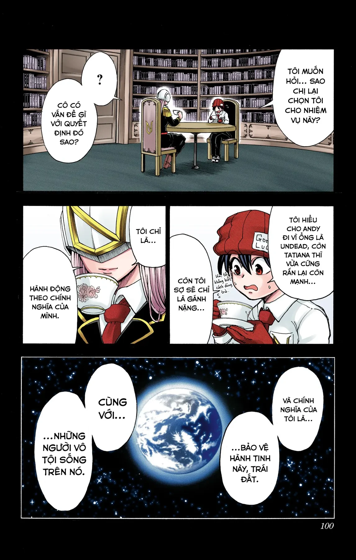 Undead Unluck Có Màu Chapter  21 - 9
