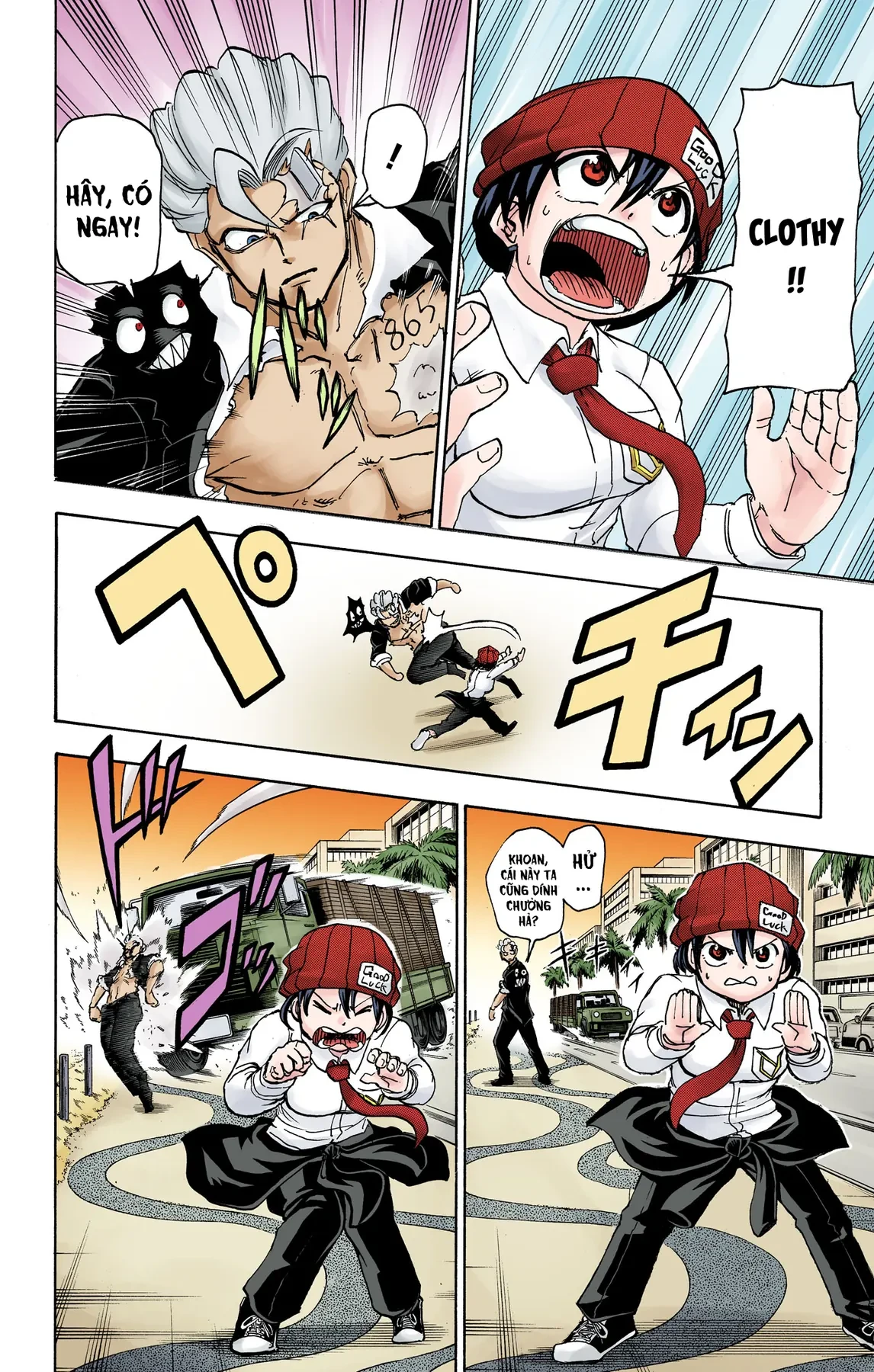 Undead Unluck Có Màu Chapter  21 - 14