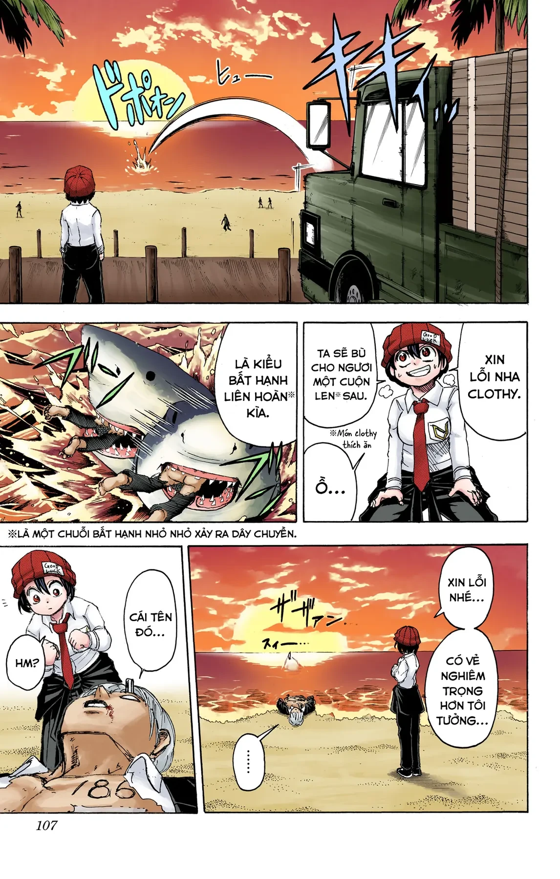 Undead Unluck Có Màu Chapter  21 - 15