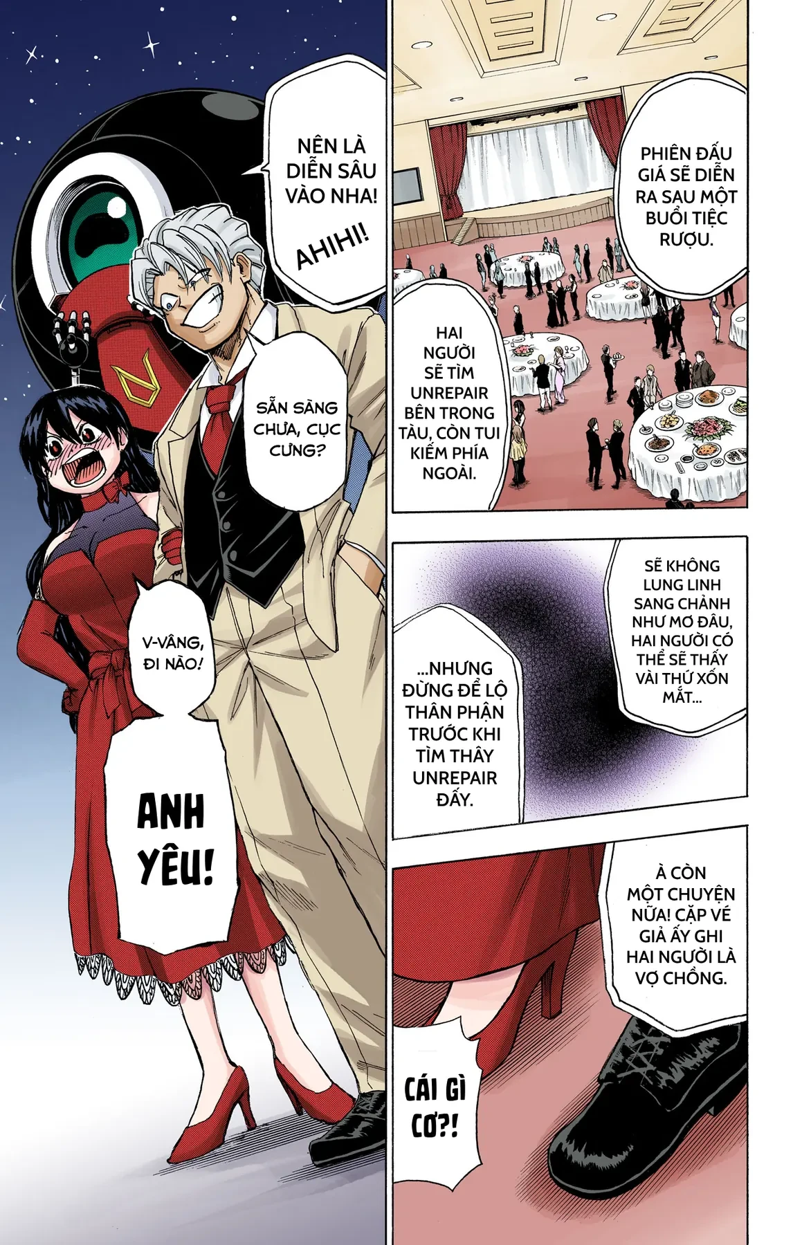 Undead Unluck Có Màu Chapter  21 - 19