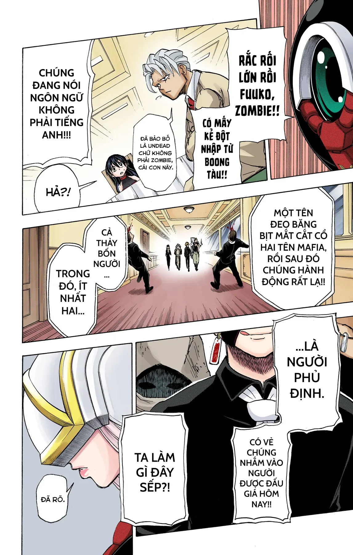 Undead Unluck Có Màu Chapter  22 - 13