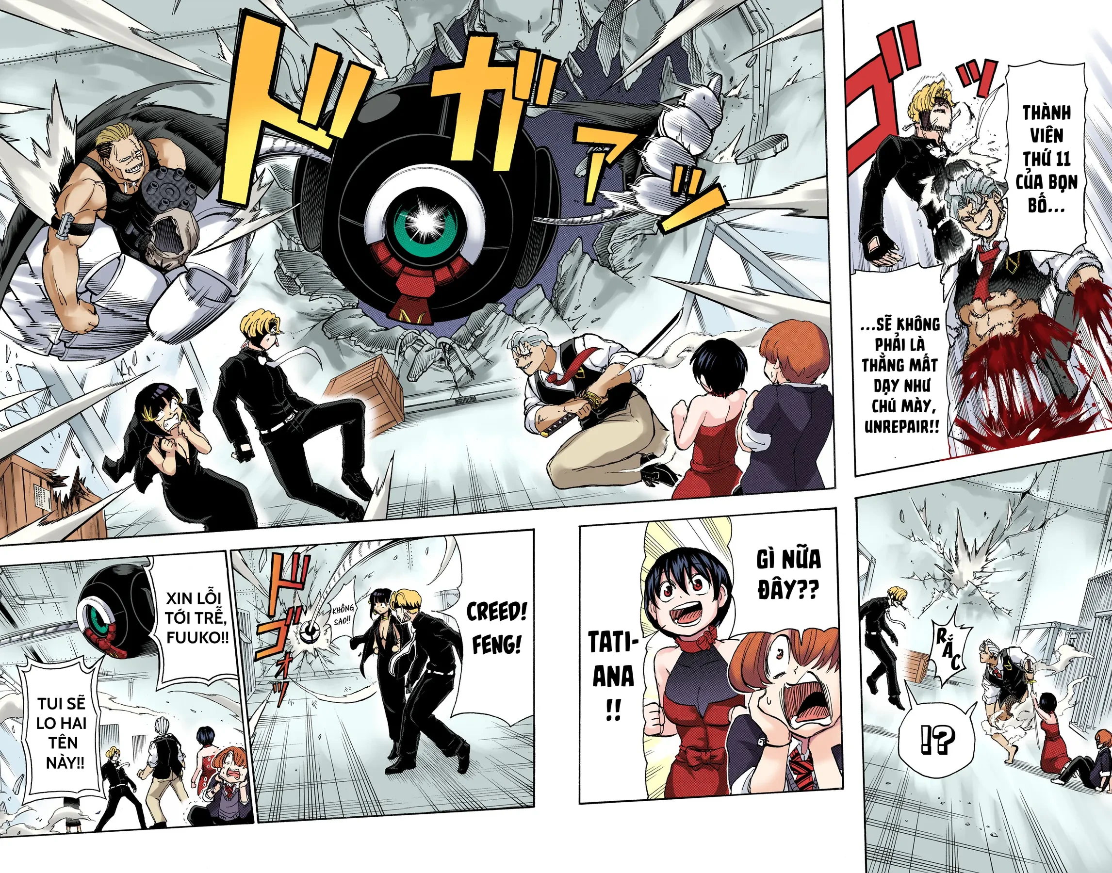 Undead Unluck Có Màu Chapter  24 - 3