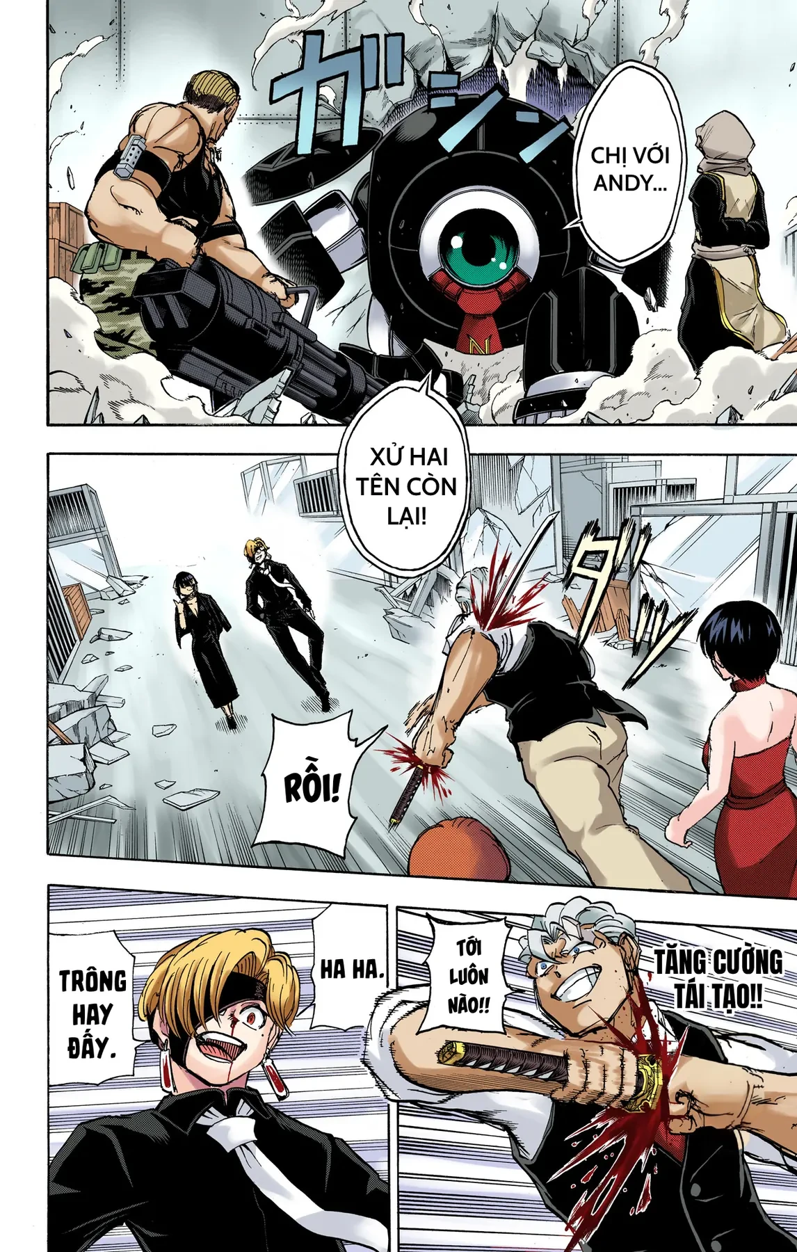 Undead Unluck Có Màu Chapter  24 - 4