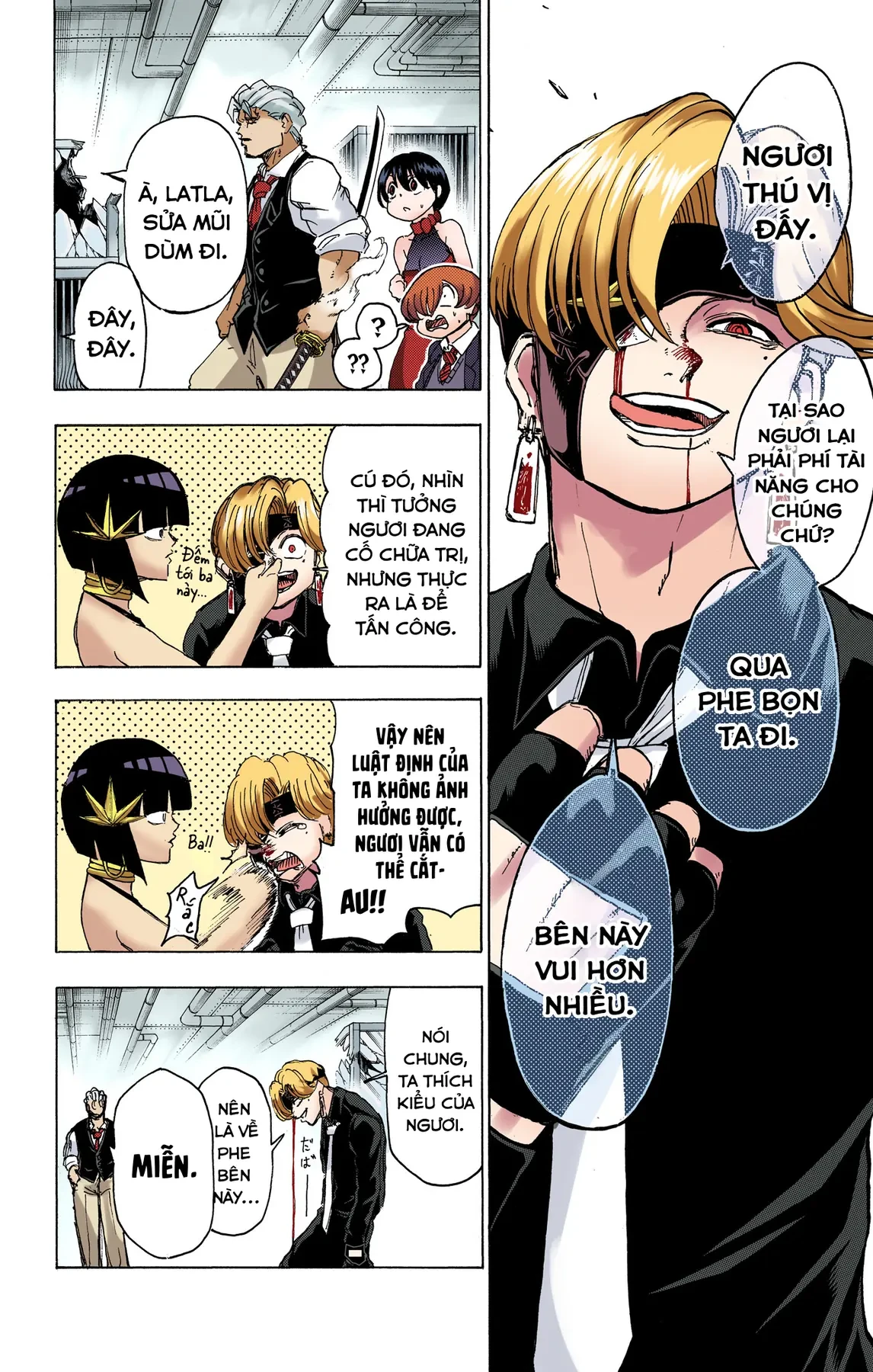 Undead Unluck Có Màu Chapter  24 - 8