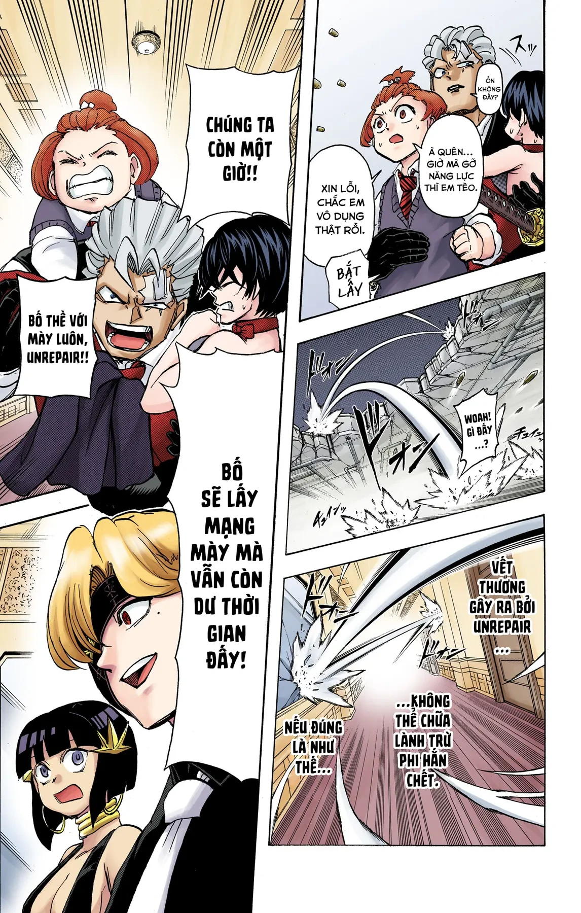 Undead Unluck Có Màu Chapter  24 - 21