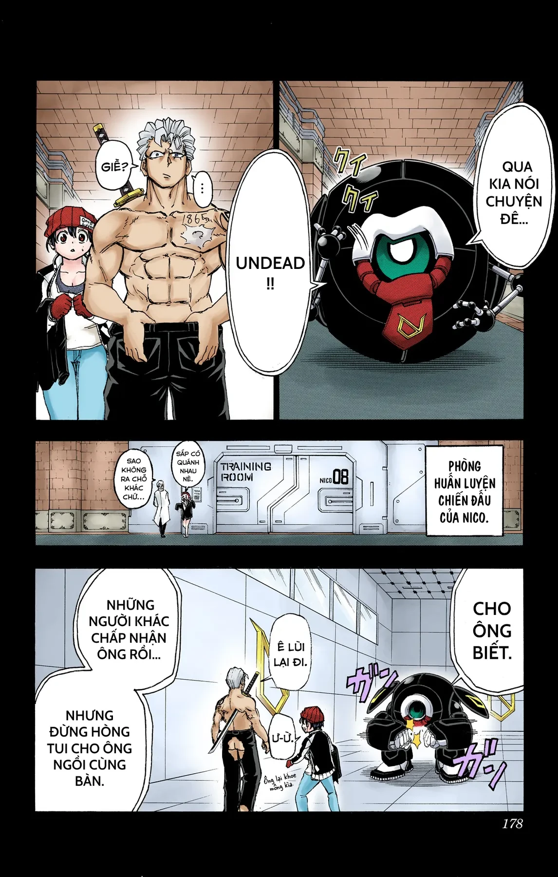 Undead Unluck Có Màu Chapter  25 - 3