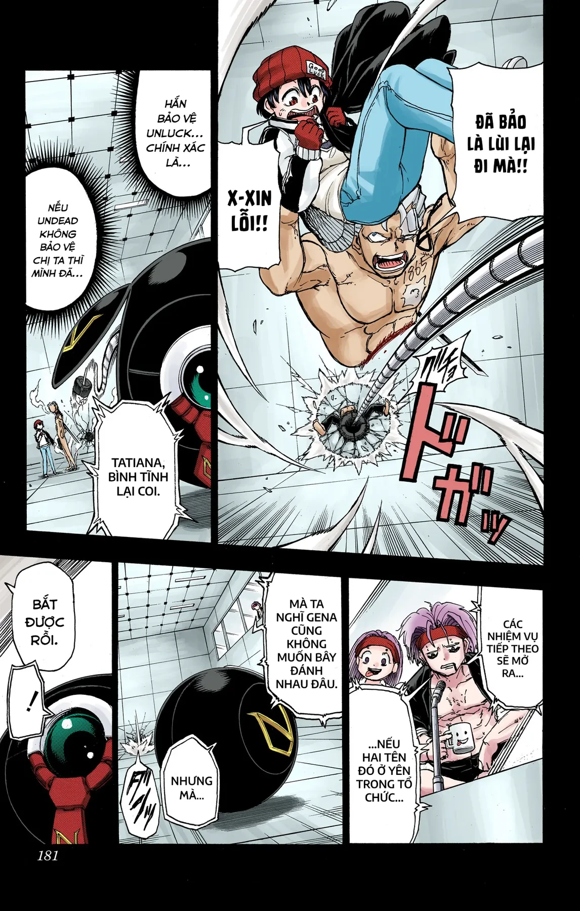 Undead Unluck Có Màu Chapter  25 - 6