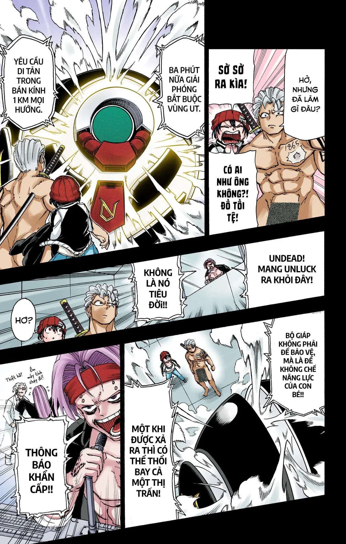 Undead Unluck Có Màu Chapter  25 - 8