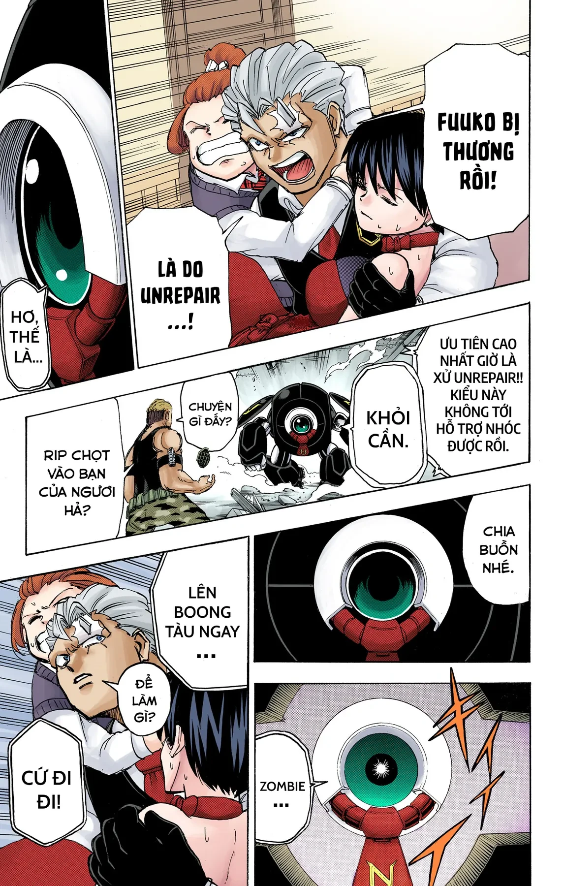 Undead Unluck Có Màu Chapter  25 - 17