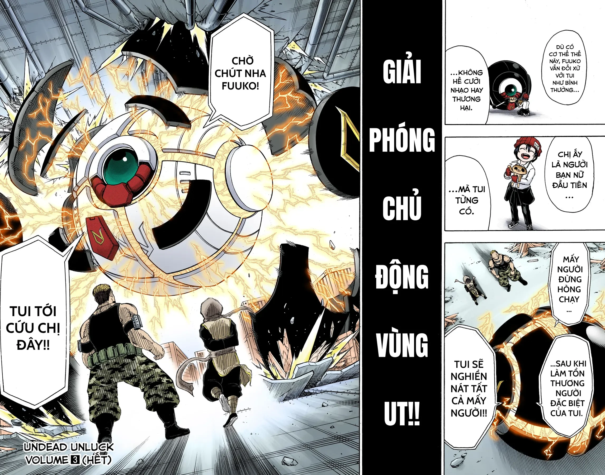 Undead Unluck Có Màu Chapter  25 - 18
