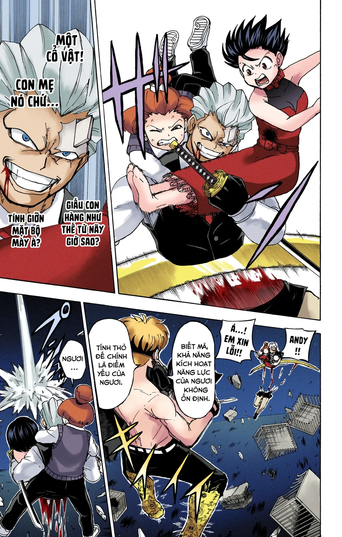 Undead Unluck Có Màu Chapter  27 - 11