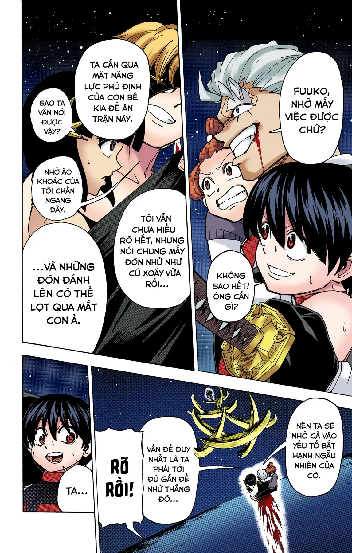 Undead Unluck Có Màu Chapter  27 - 13