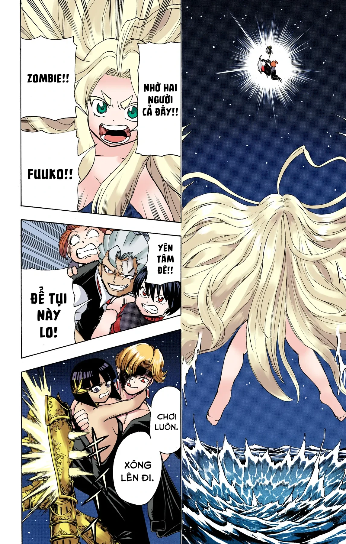 Undead Unluck Có Màu Chapter  28 - 3