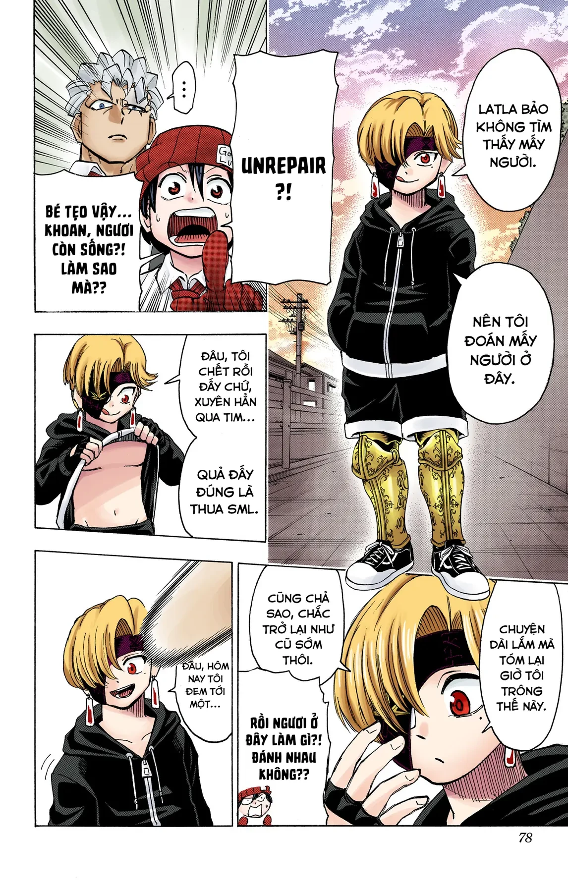 Undead Unluck Có Màu Chapter  29 - 13