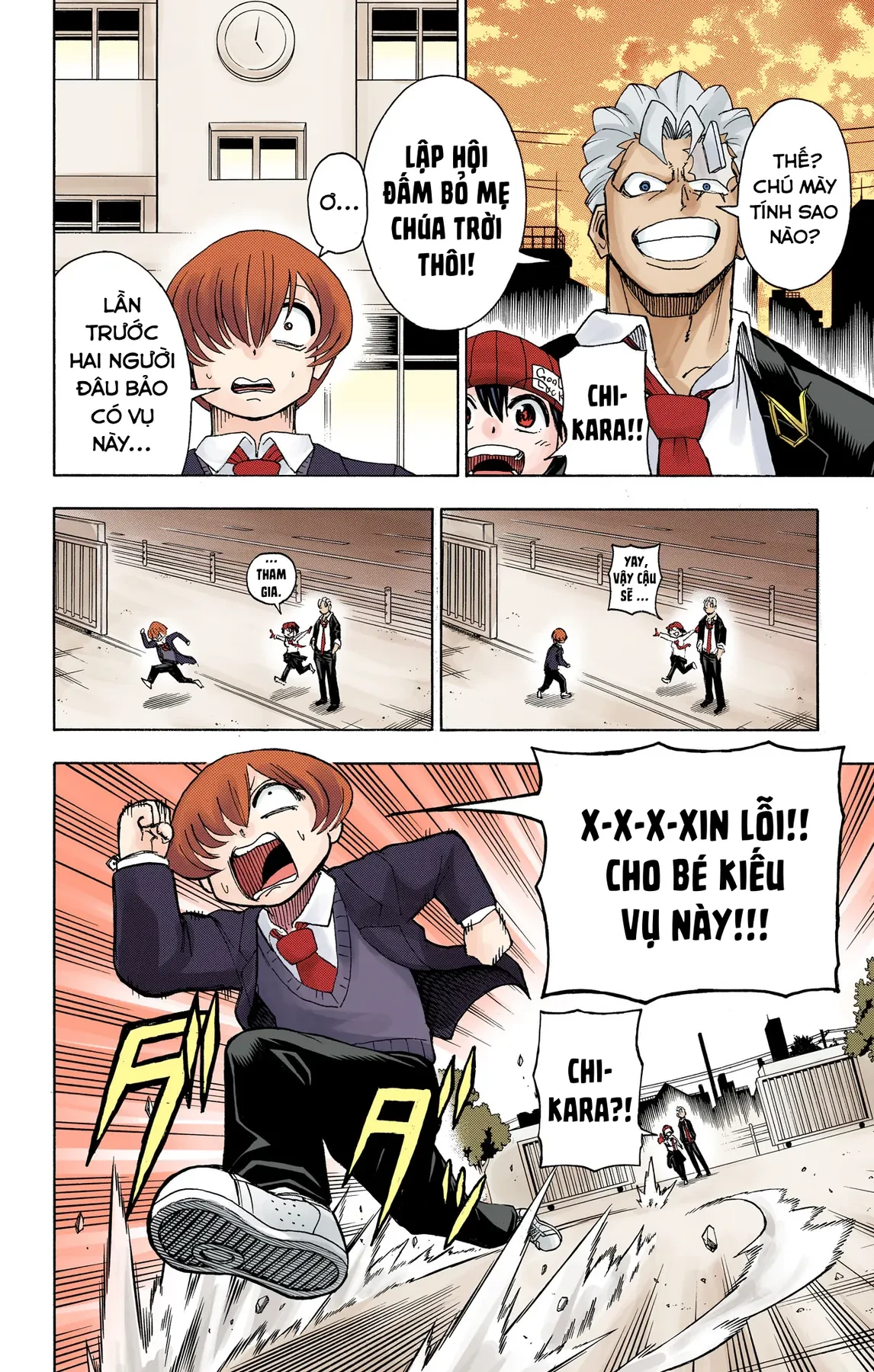 Undead Unluck Có Màu Chapter  30 - 3
