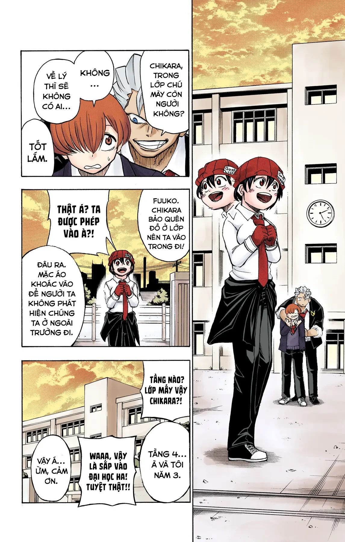 Undead Unluck Có Màu Chapter  30 - 5