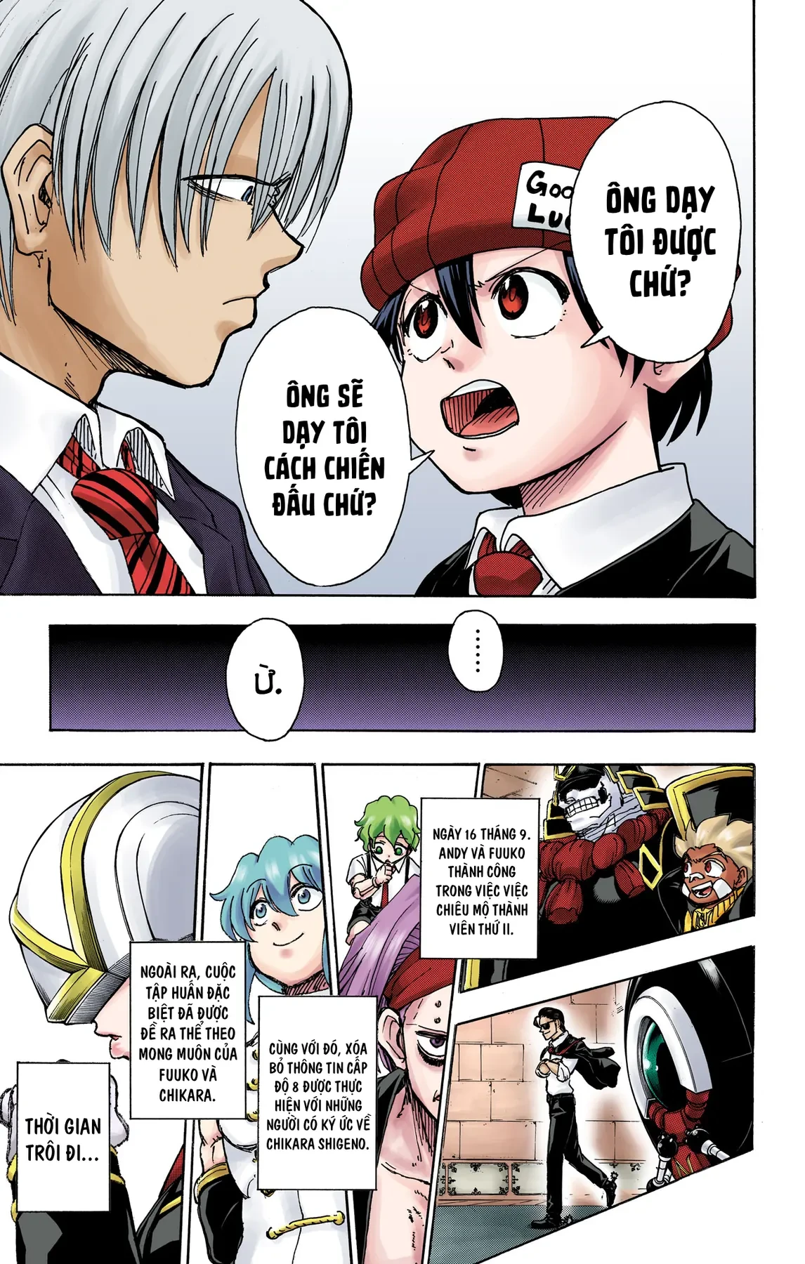 Undead Unluck Có Màu Chapter  30 - 21