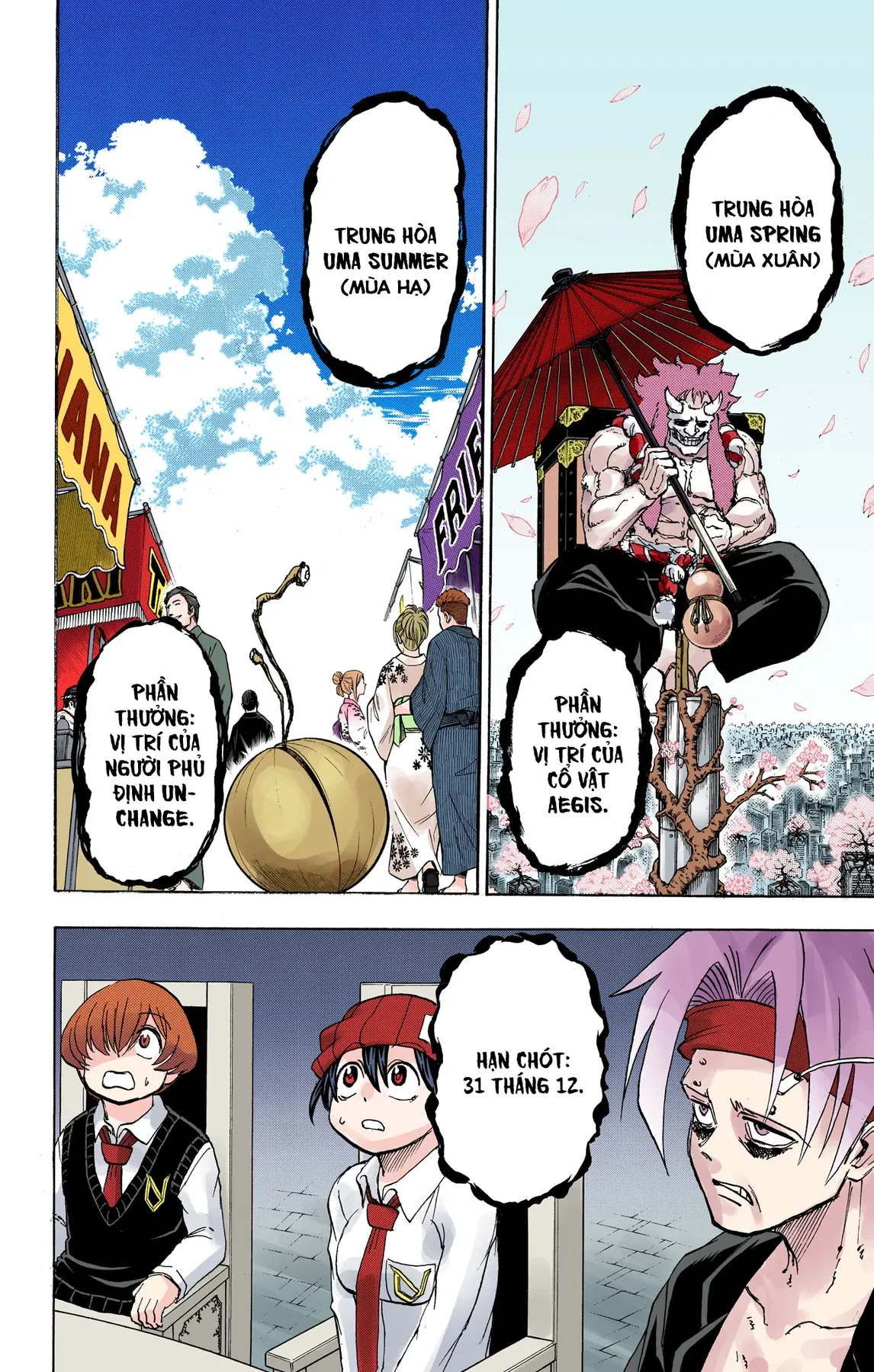 Undead Unluck Có Màu Chapter  31 - 4