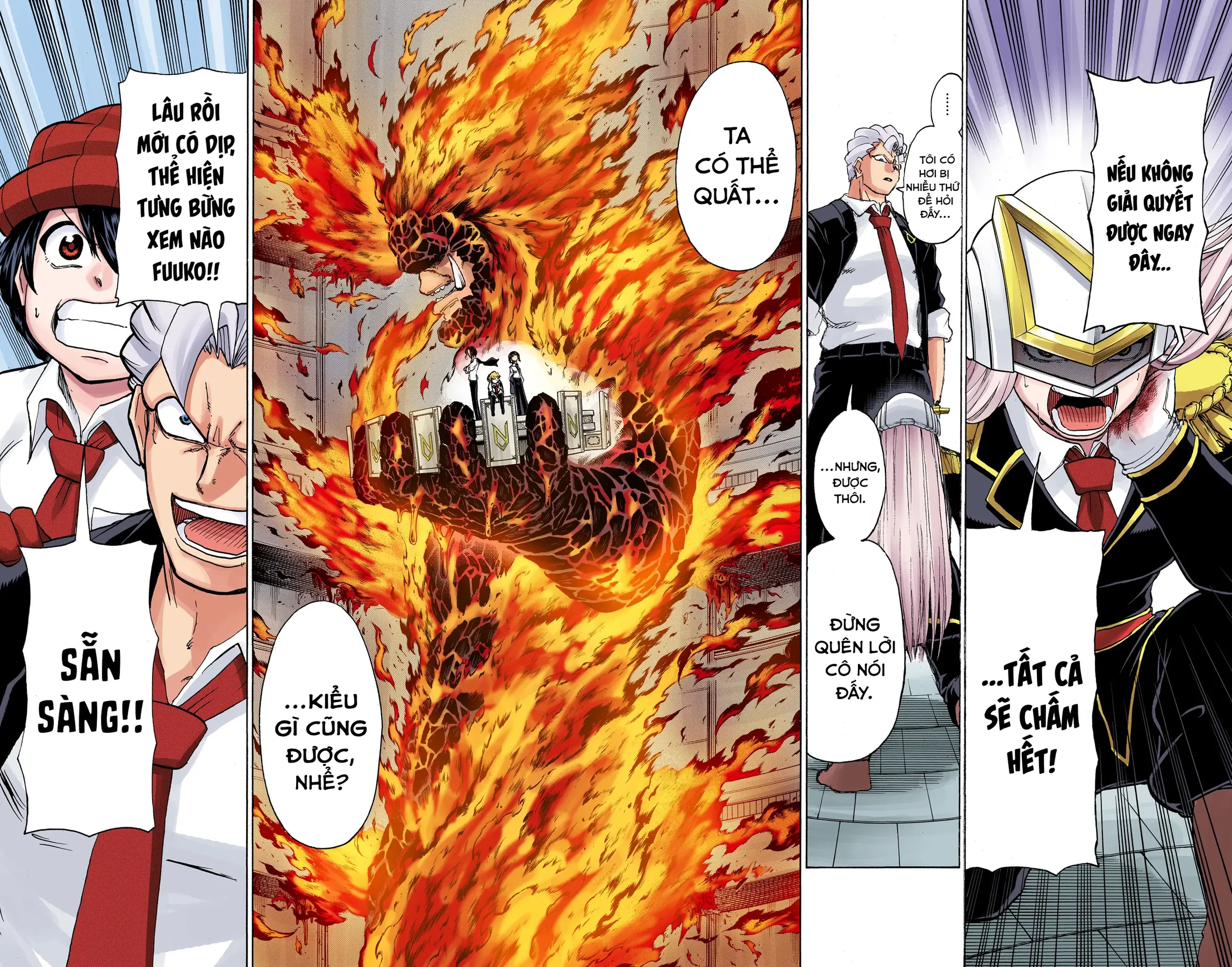 Undead Unluck Có Màu Chapter  32 - 18