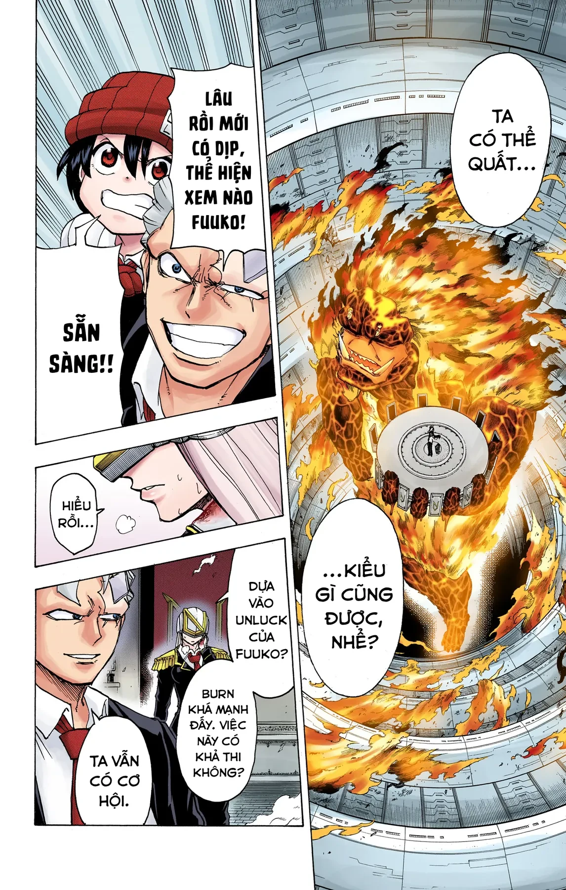 Undead Unluck Có Màu Chapter  33 - 3