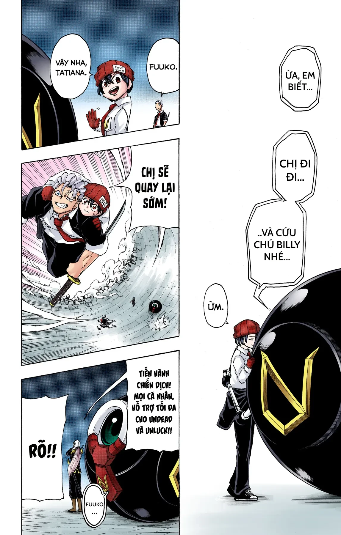 Undead Unluck Có Màu Chapter  33 - 6