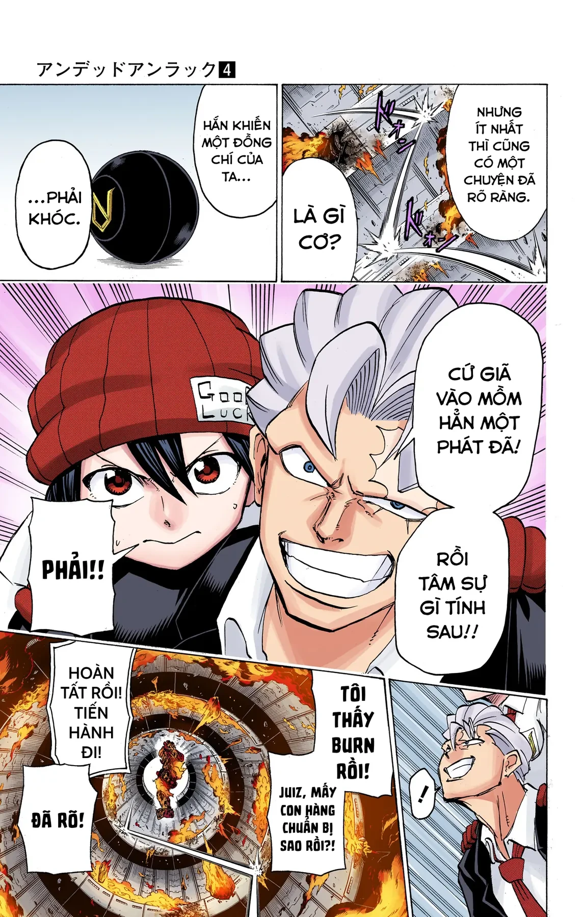 Undead Unluck Có Màu Chapter  33 - 10