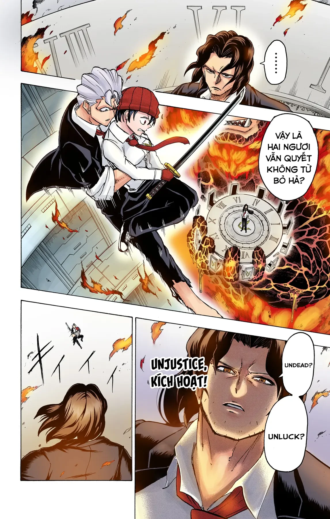 Undead Unluck Có Màu Chapter  33 - 11