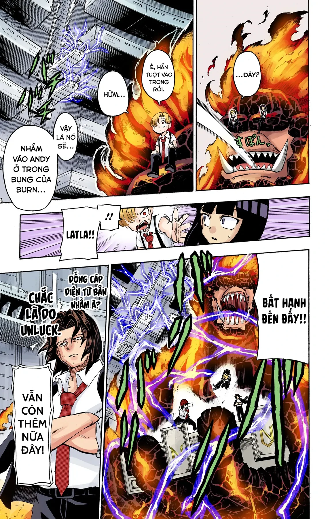 Undead Unluck Có Màu Chapter  33 - 14