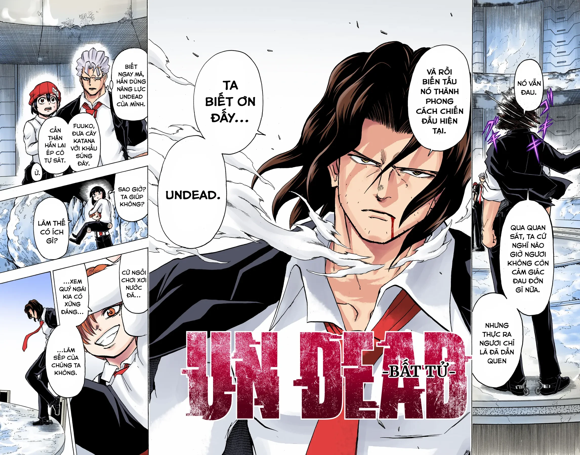 Undead Unluck Có Màu Chapter  34 - 7